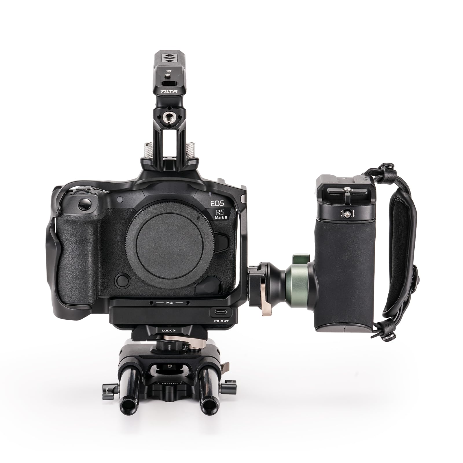 Tilta Camera Cage Advanced Kit With Cooling System Compatible With Canon R5 Mark Ii - Black