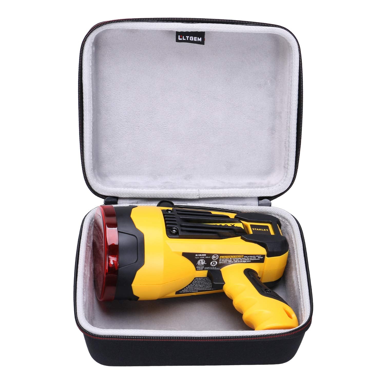 L Ltgem Ltgem Case Compatible With Stanley 2200 Lumen Rechargeable Lithium Ion Ultra Bright Led Spotlight Flashlight, Case Only