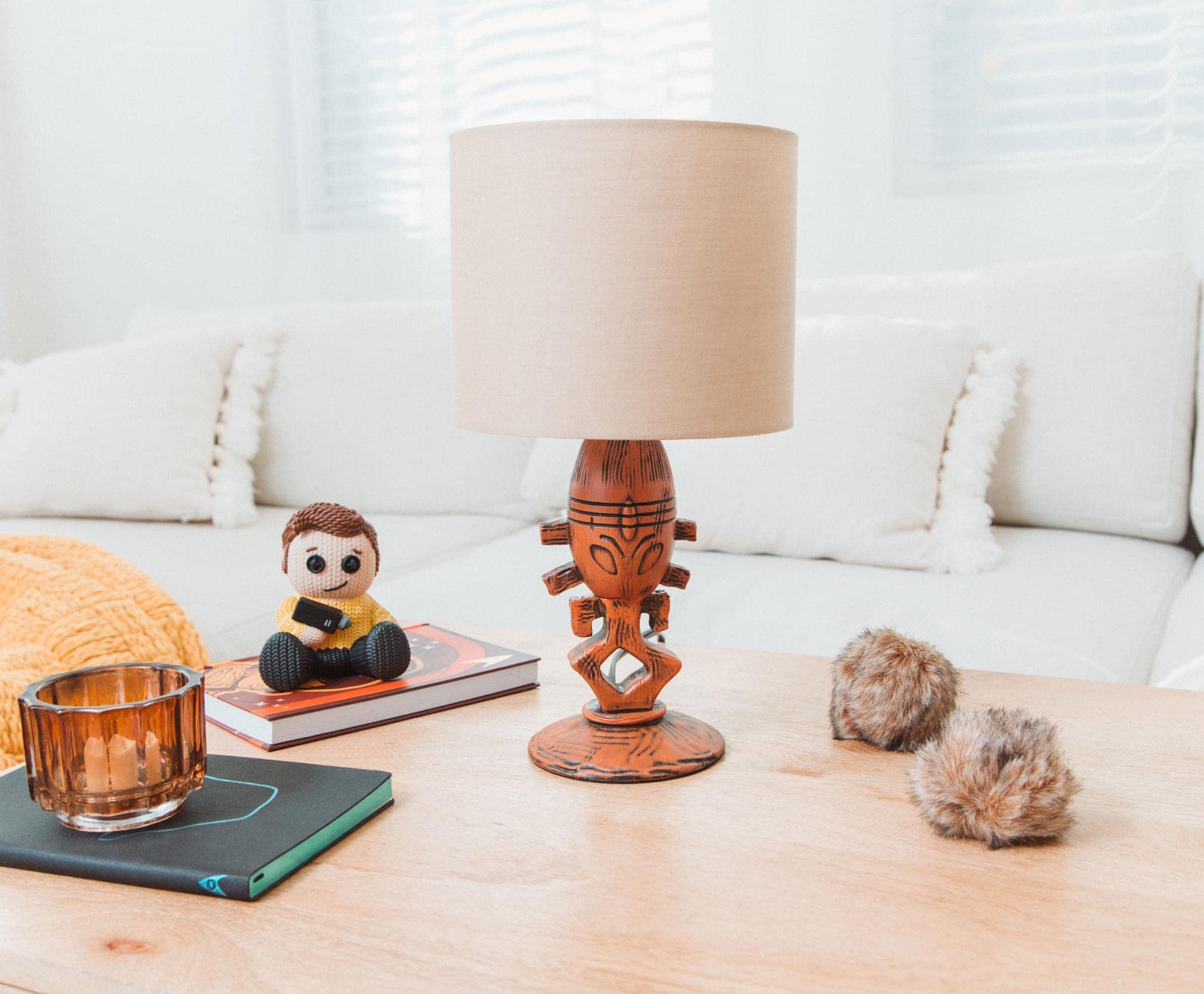 Star Trek Star Trek: The Next Generation Horga'Hn Desk Lamp | Mood Light For Nightstand Table | 14 Inches Tall