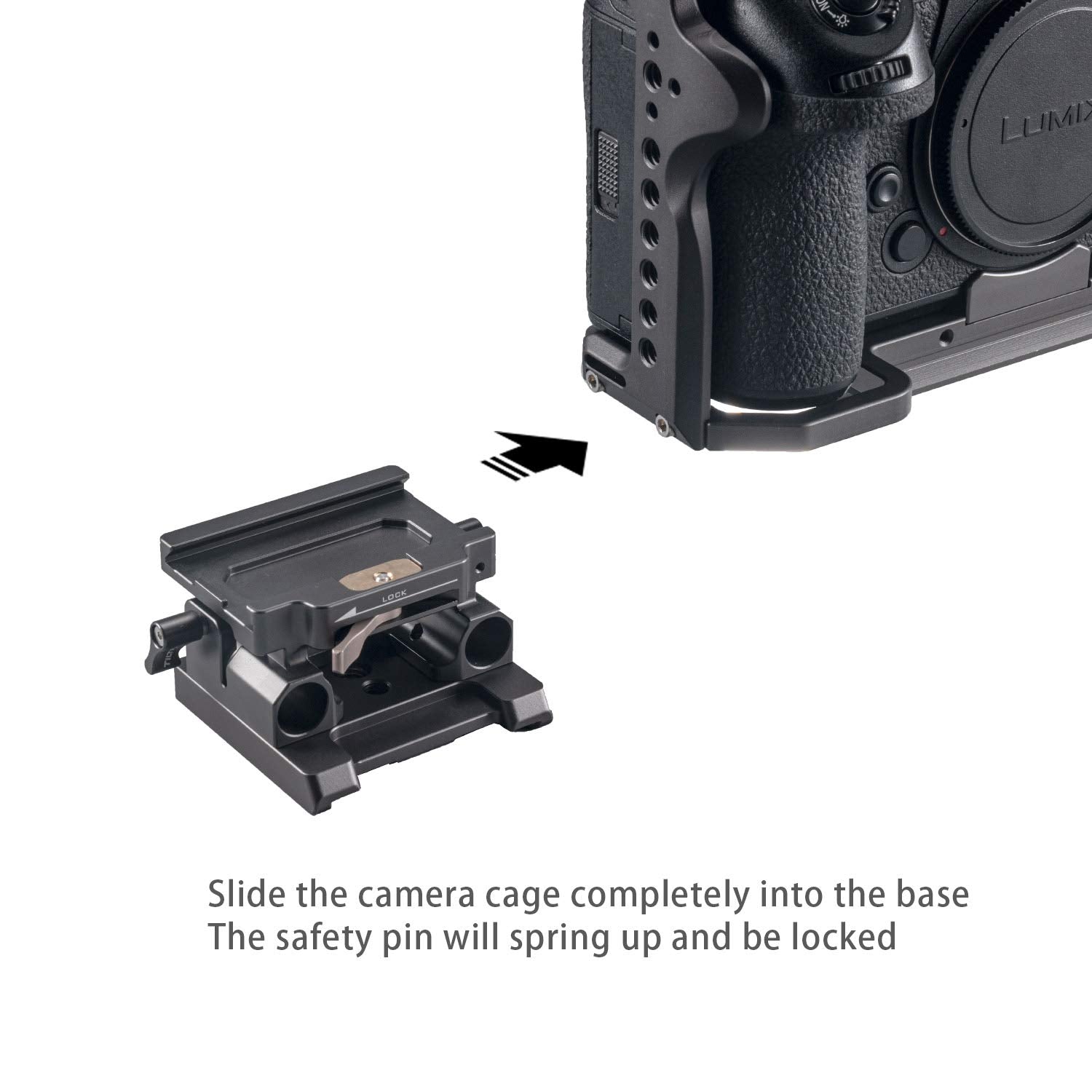 Tilta 15Mm Lws Baseplate (Type I For Bmpcc 4K/6K Or Z Cam) (Gray)  Ta-Bsp-15-G