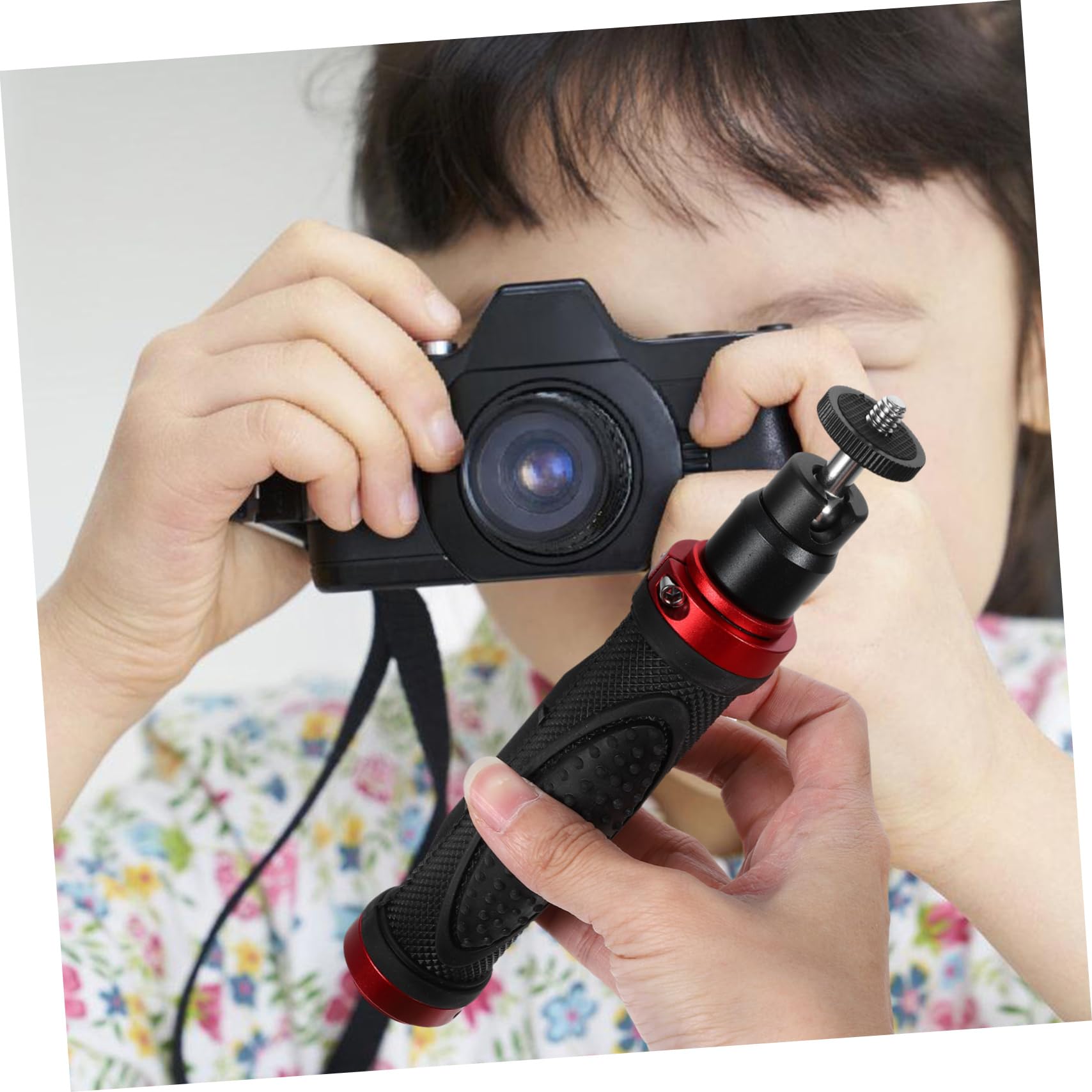 Kallory Enhance Your Shooting Experience Camera Handle Grip Stabilizer For Dslr Camcorder And Phone Comfort Grip