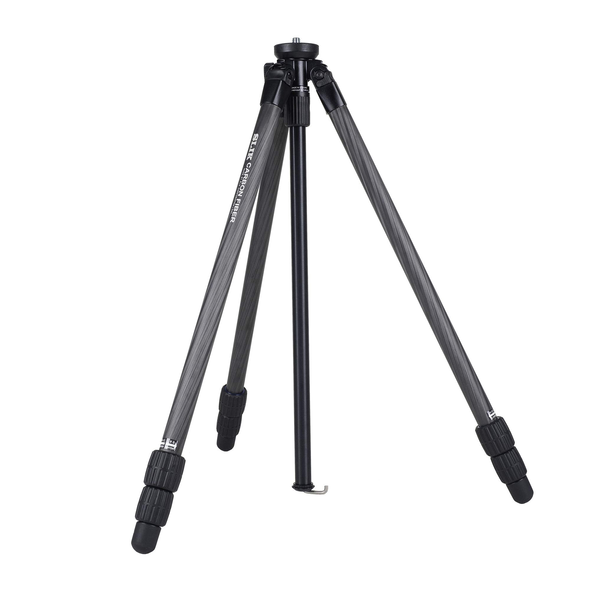 Slik Pro Cf-633 3-Section 64.1" Carbon Fiber Tripod Black (611-894)