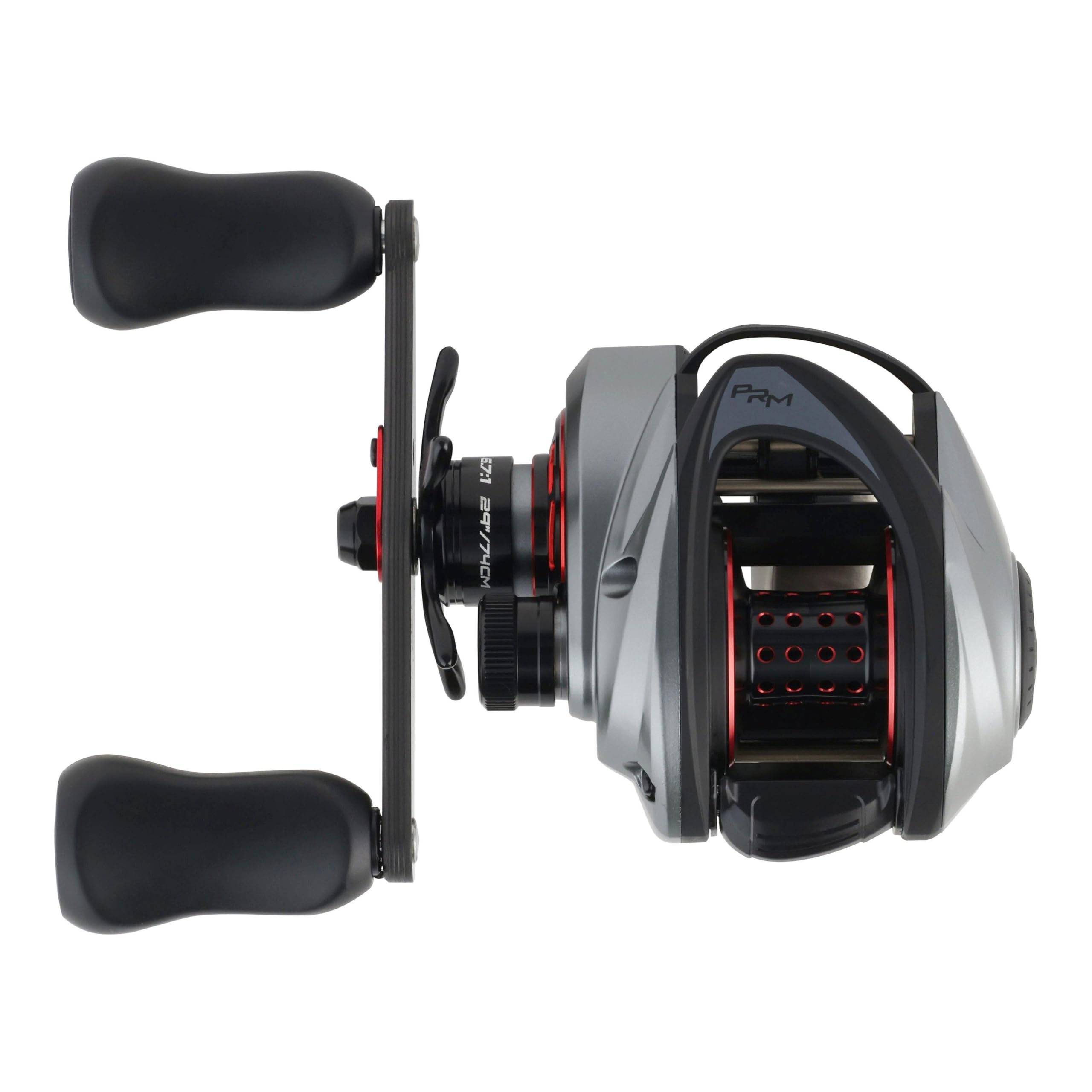 Abu Garcia Revo Premier Low Profile Reel, Reliable Freshwater Fishing Reel, Compact A-Symmetric Body With Gullwing Sideplate Design, Durable X2-Craftic Alloy Frame, Max Drag Of 20Lb  9.0Kg