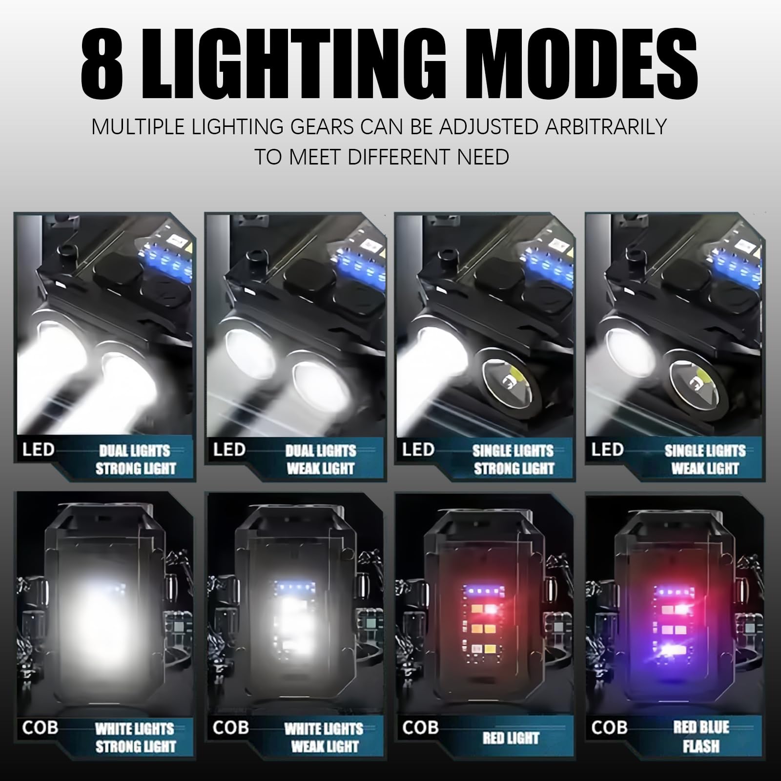 Minsk Edc Flashlight, Small Flashlights Keychain Flashlight, 1000 Lumen Keychain Light With Clip, 8 Mode Mini Flashlight, Ipx4 Waterproof Light For Hiking, Running