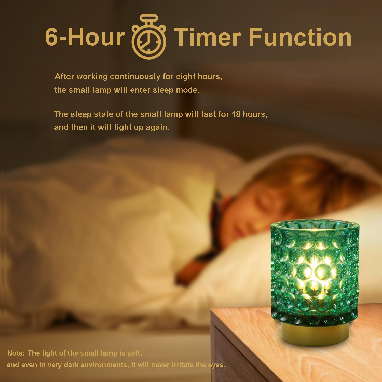Jaoselap Battery Operated Lamp With Timer, Cordless Small Table Lamp For Home Decor, Decorative Table Lamp Battery Powered Lamp With Led Bulb For Corner Living Room Bedroom Tabletop