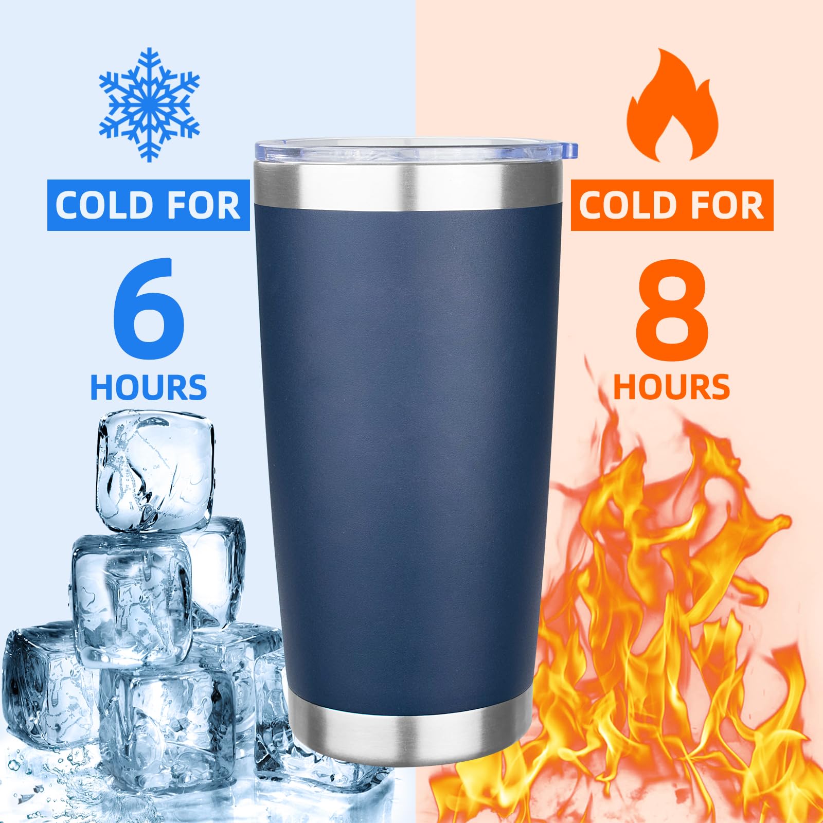 20Oz Tumbler With Lid Stainless Steel Insulated Tumblers Travel Coffee Tumbler Bulk Double Wall