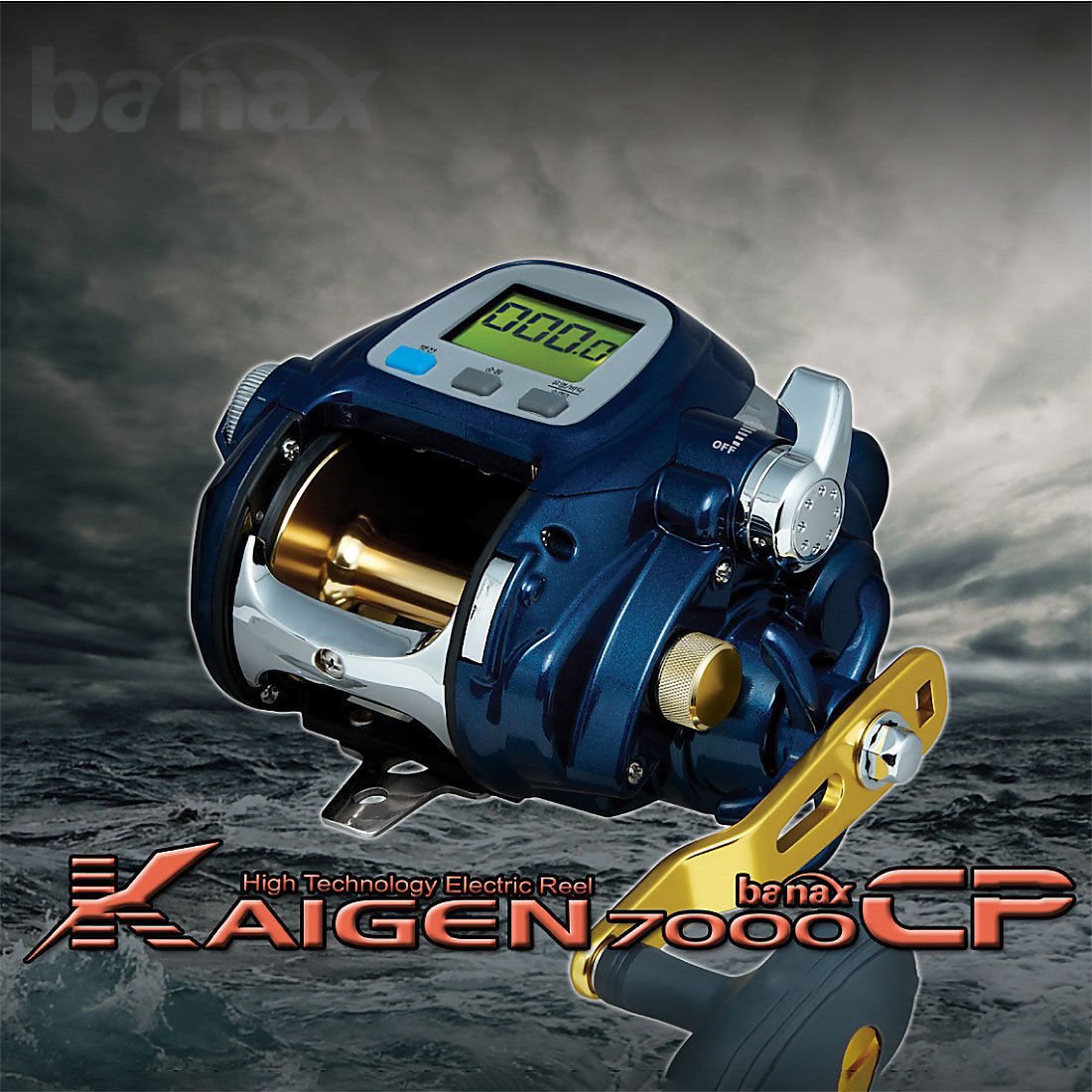 Banax Kaigen 7000Cp Electric Reel Big Game Jigging Fishing Reels Ez Dial -Korean Version-