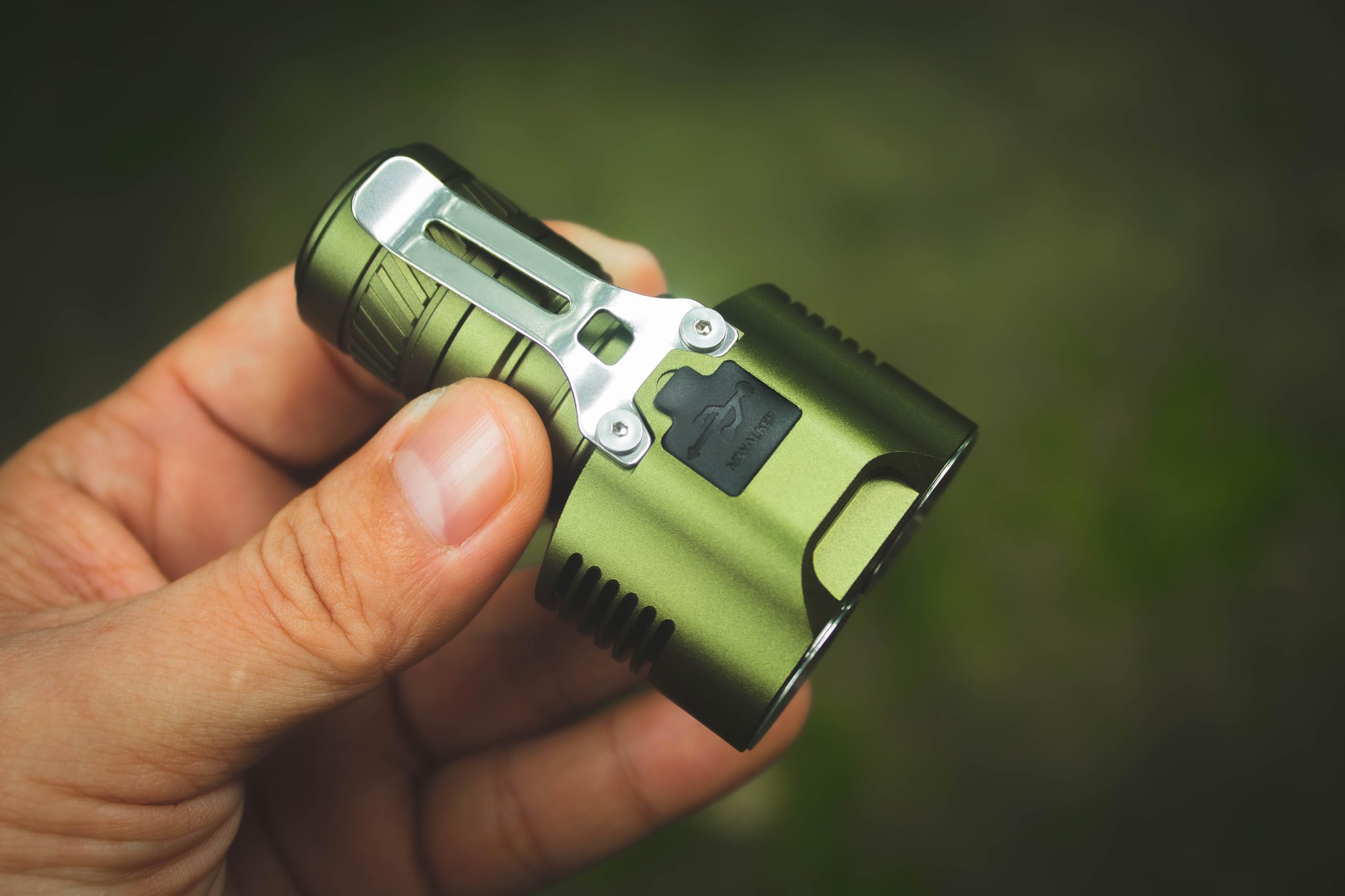 ET mini Flashlight, Magnetic Tailcap Handheld Flashlights, Type-C Rechargeable,Dual Beam Mutli Purpose,3200 Lumen EDC LED Pocket Flashlight,Cool White & Neutral White