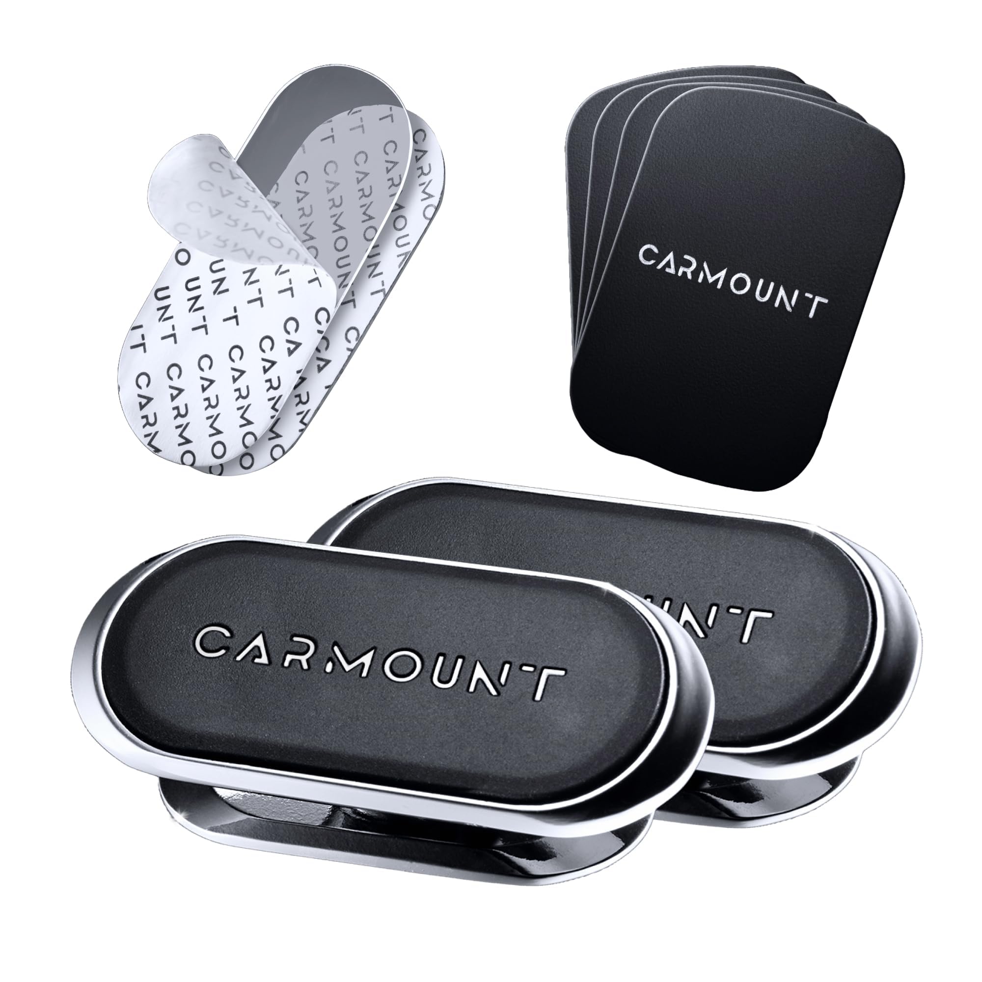 Carmount F1 Dashboard Car Mount  Magnetic Phone Holder For Car, Ultra Strong 8X N52 Magnets, 360° Rotation, Universal Dash Mount For All Phones (2-Pack)  Car Mount Magnet