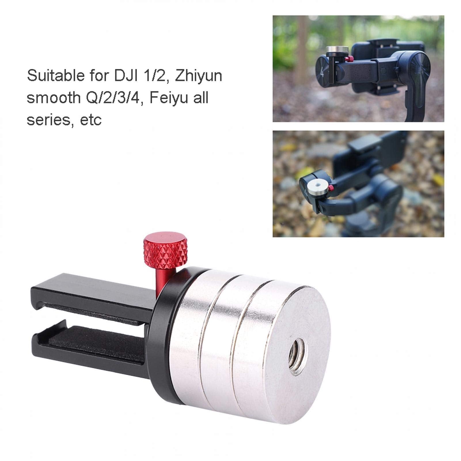 Socobeta Gimbal Leveling Counter Smooth Stabilizer Portable Counterweight Mounting Clamp For Smooth Q3/4