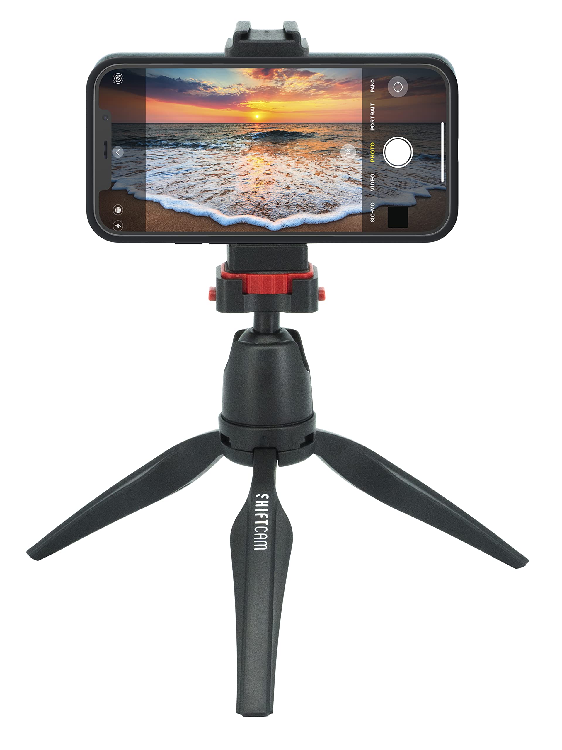 Shiftcam Travelpod Mini  Lightweight Versatile Tripod And Hand Grip  Add Stability To Content Creation On-The-Go  Adjustable Height Settings  Progrip Accessory