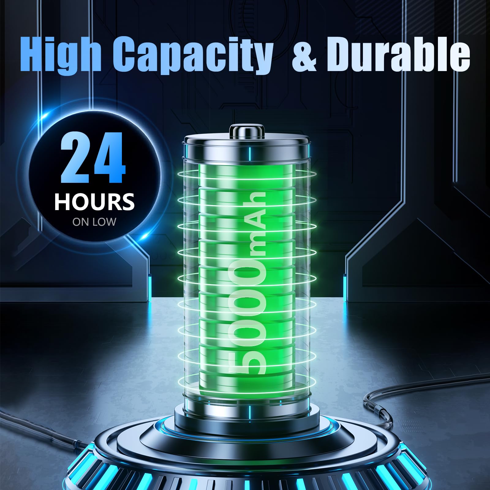 Poho Rechargeable Flashlights High Lumens - 900000Lm Super Bright Flashlight - Led Flashlight With Lcd Display, Zoomable, Waterproof, Handheld Flashlights For Emergencies, Camping - 2 Pack, Medium