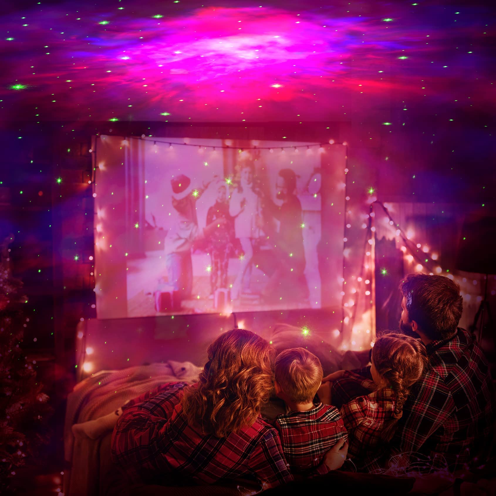 Bybmorto [A  Choice] Astronaut Space Buddy Star Projector - Galaxy Projector Night Light With Remote, 360°Adjustable And Timer, Kids Galaxy Starry Nebula Projection Lamp For Bedroom, Game Room