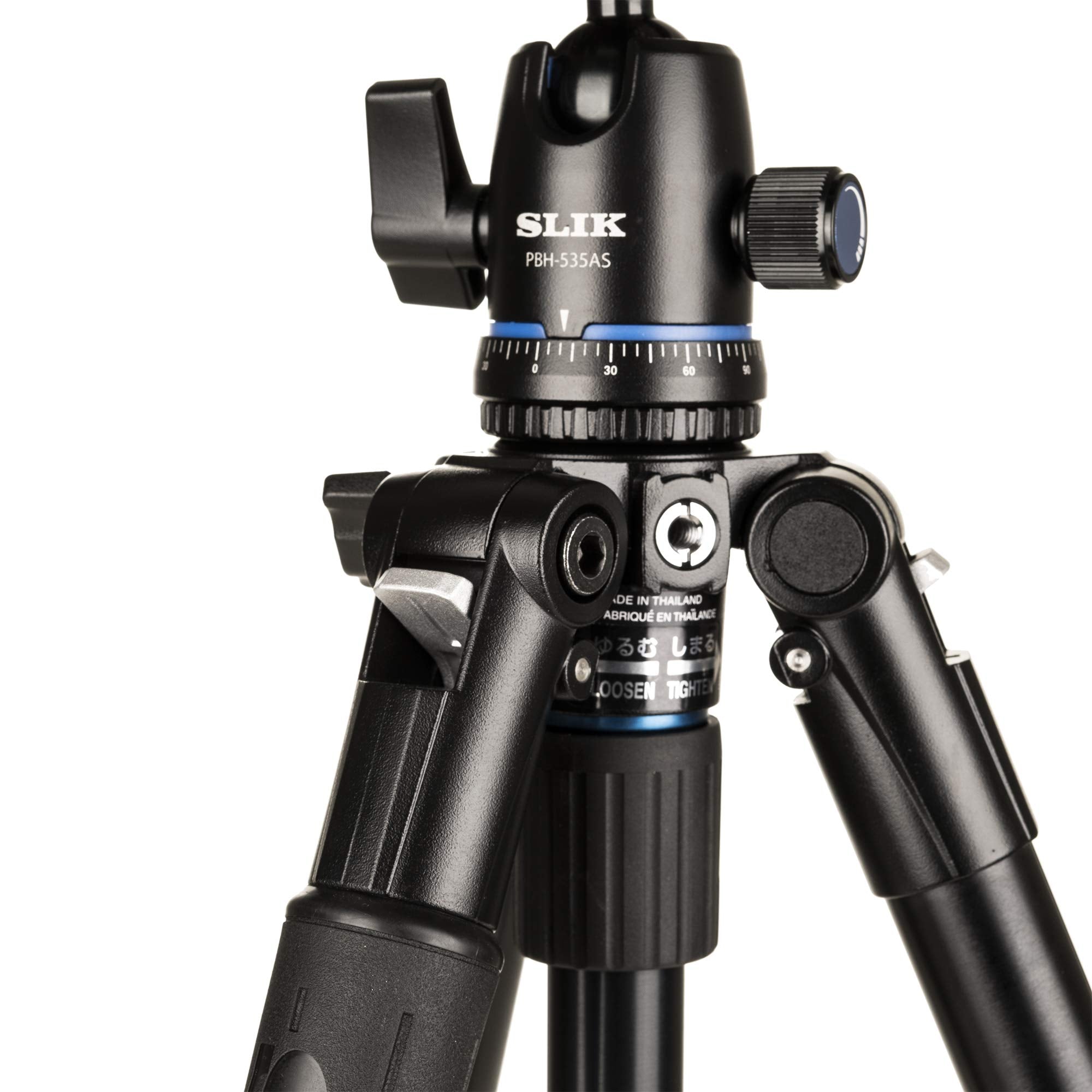 Slik Pro Al-523Bh5 Aluminum Tripod W/Pbh-535As Professional Ball Head