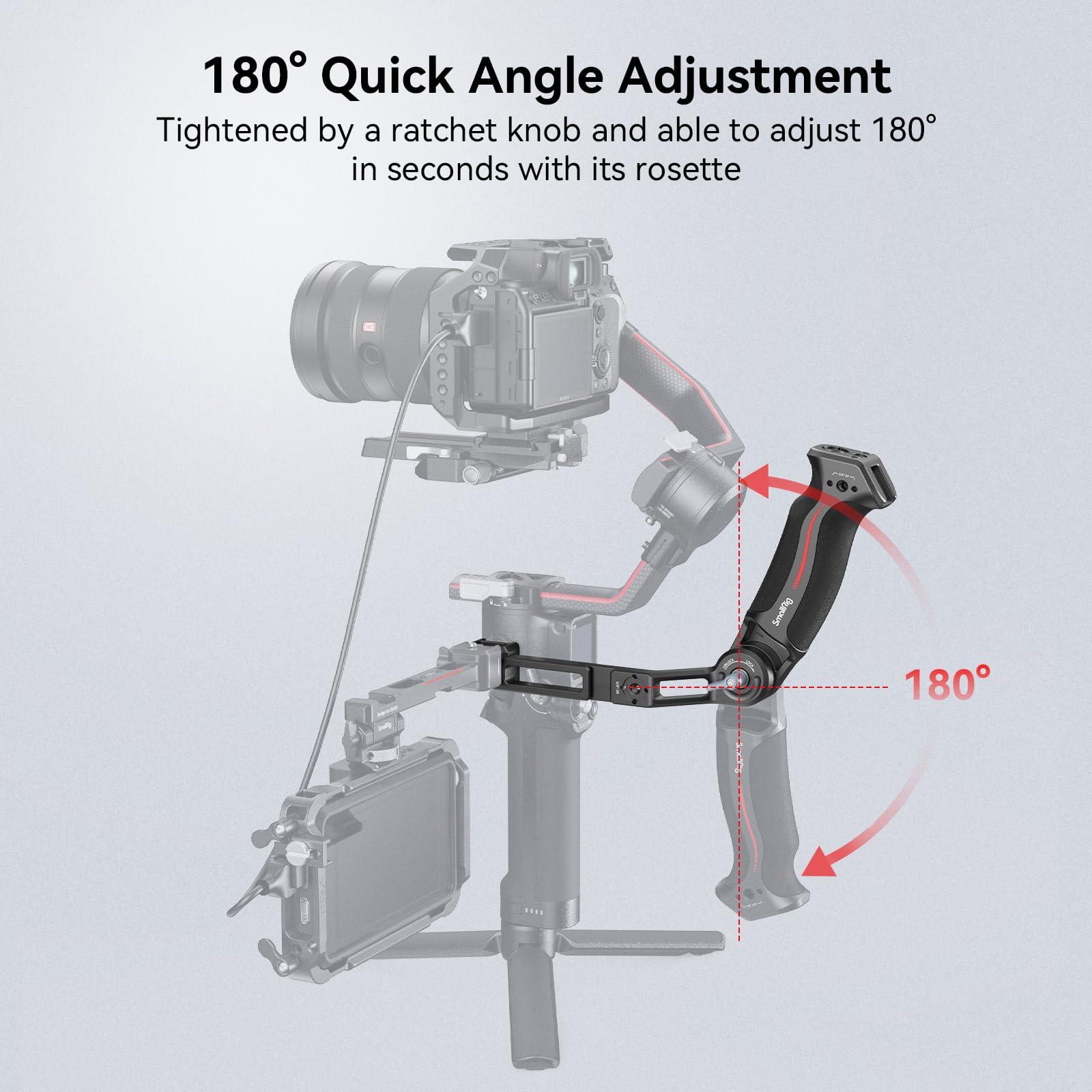 Smallrig Adjustable Sling Handgrip Gimbal Sling Handle For Dji Stabilizer And Wireless Follow Focus Kit (Lite)