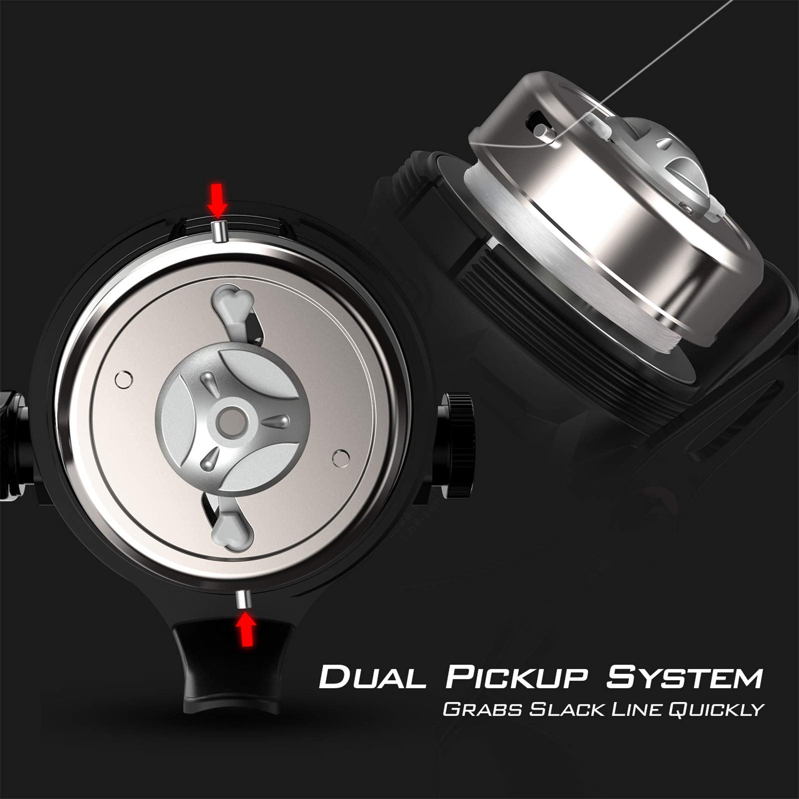 Kastking Brutus Spincast Fishing Reel, Spartacus Ii Fishing Rods - Im6 Graphite Blanks Casting Rods