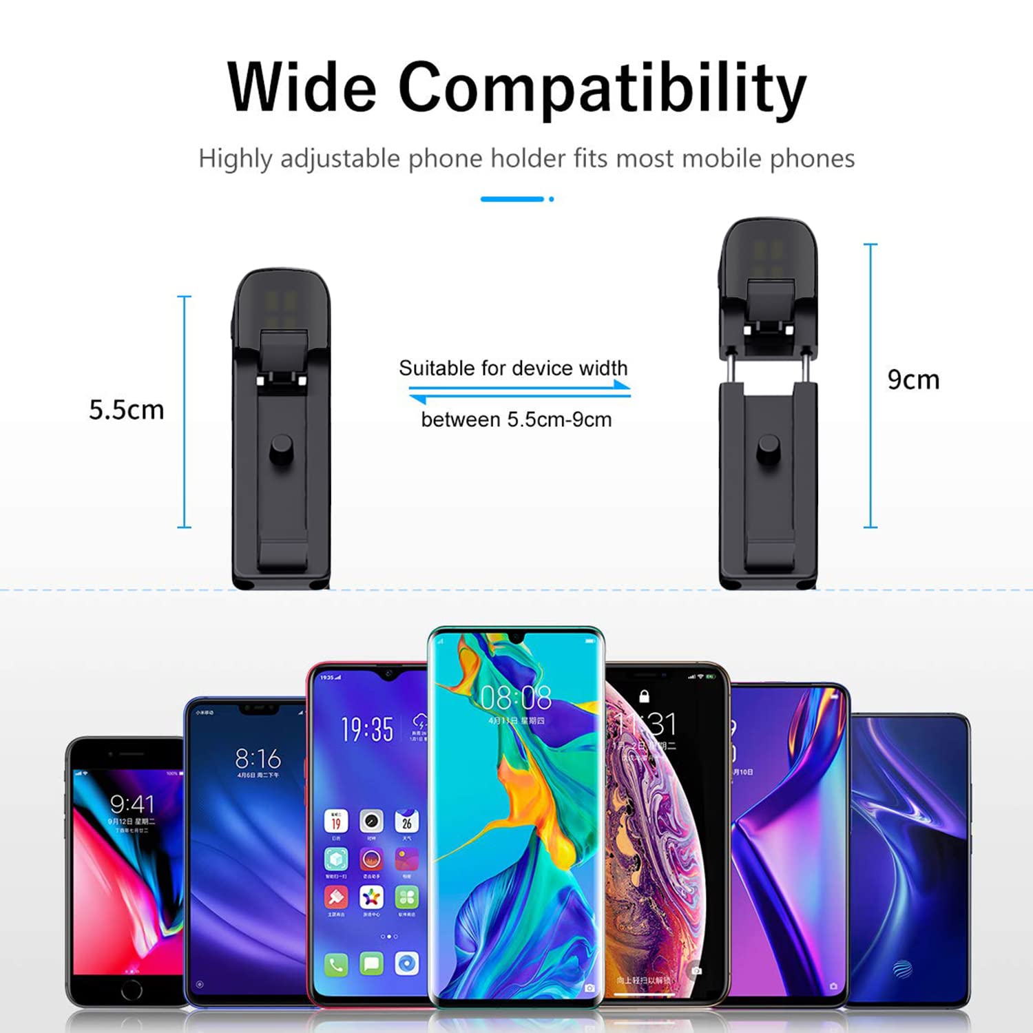 Insfeel Selfie Stick Tripod With Remote - Portable Bluetooth Travel Cell Phone Stand Compatible For Iphone 14/13/12/11 Pro/Xs Max/Xs/Xr/X/8/7, Samsung Galaxy, Android Smartphone (S-Black)