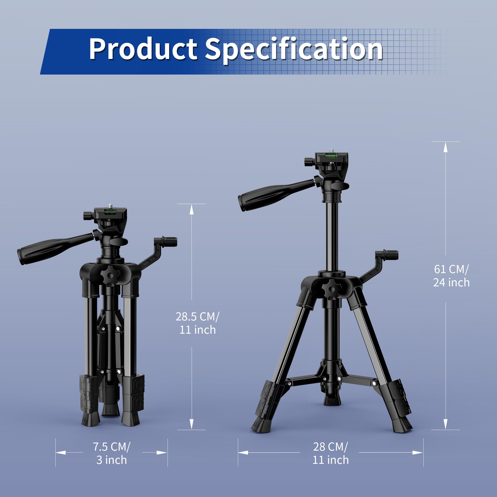 Lucmo Starlink Mini Tripod Stand, 360° Adjustable Starlink Mounting Kit For Camping And Rv Travel/Outdoor, Starlink Mini Tripod Includes Pipe Adapter