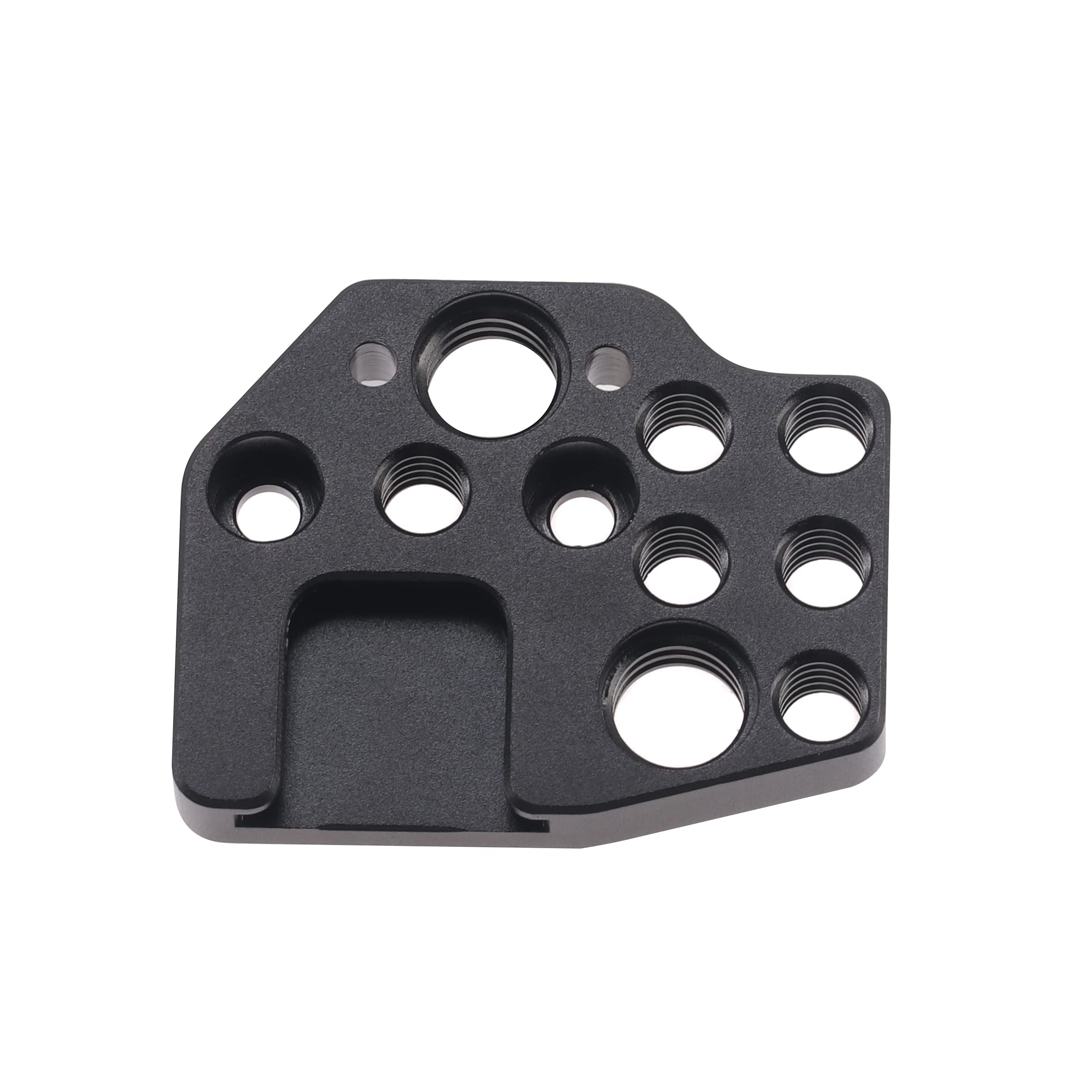 Hersmay Universal Quick Release Plate For Dji Ronin Rs4 Mini Pro Sc Rs2 Rs3 Pro Rsc2 Gimbal Stabilizer Accessories,With 1/4"-20 3/8"-16 Holes Cold Shoe For Camera Field Monitor Mic Led Video Light