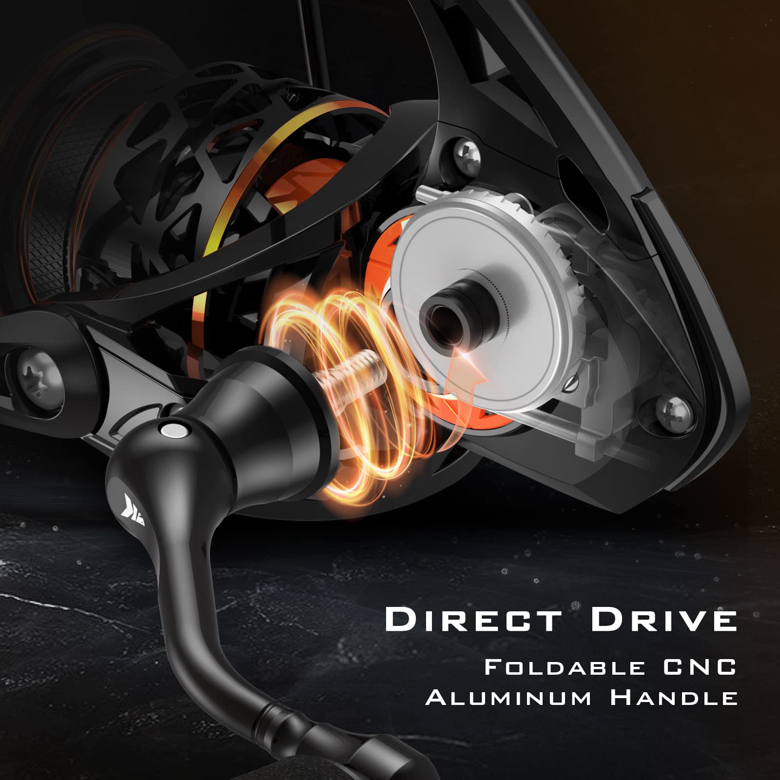 Kastking Zephyr 1000 Sfs Spinning Reel & Superpower Braided Fishing Line