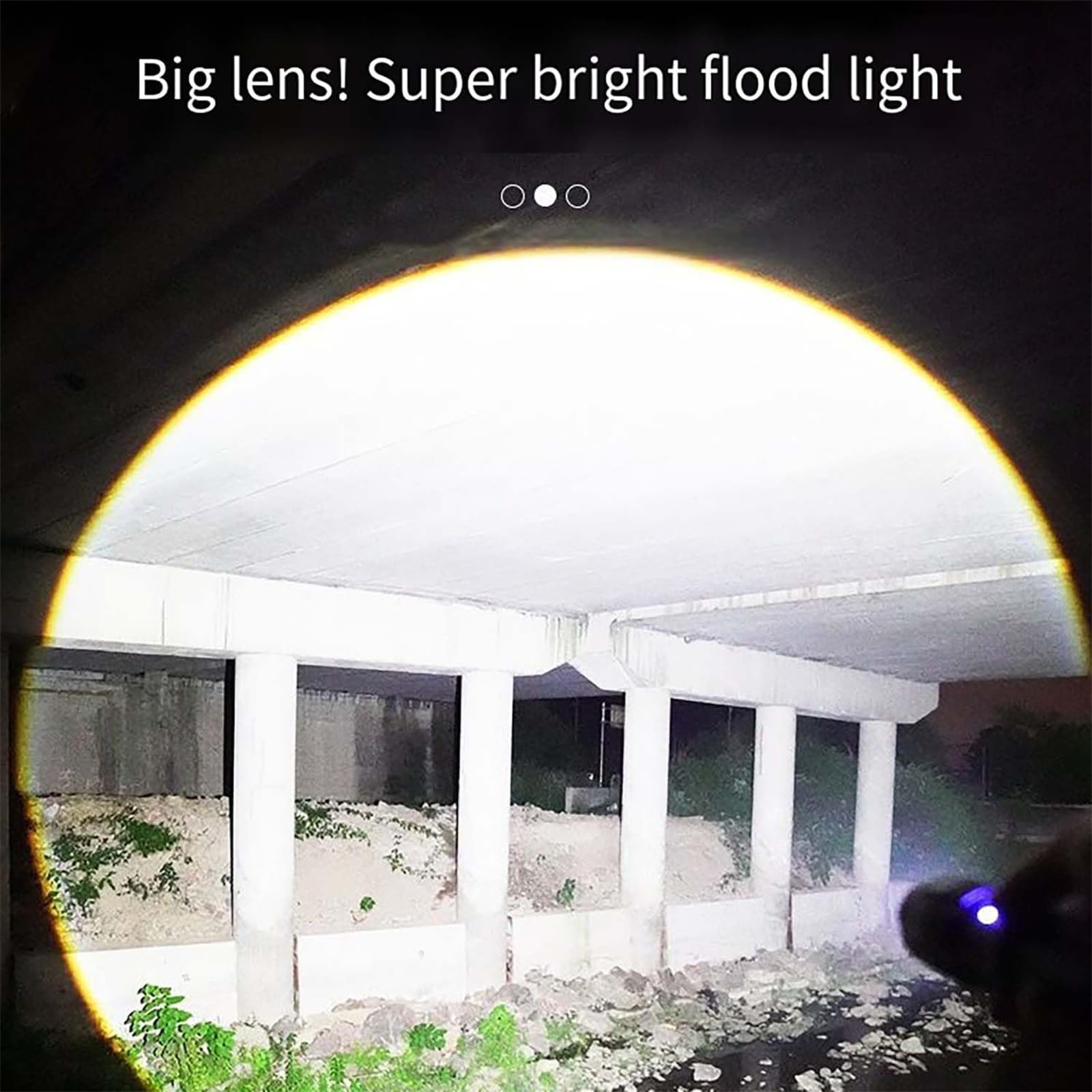 Shfouzy Juyafio Powerful Flashlight 150000 Lumens, Usb Rechargeable Waterproof, Super Bright Xhp70.2 Handheld Flashlight, Zoomable Torch For Camping Hiking Biking Home Emergency (1Pcs)
