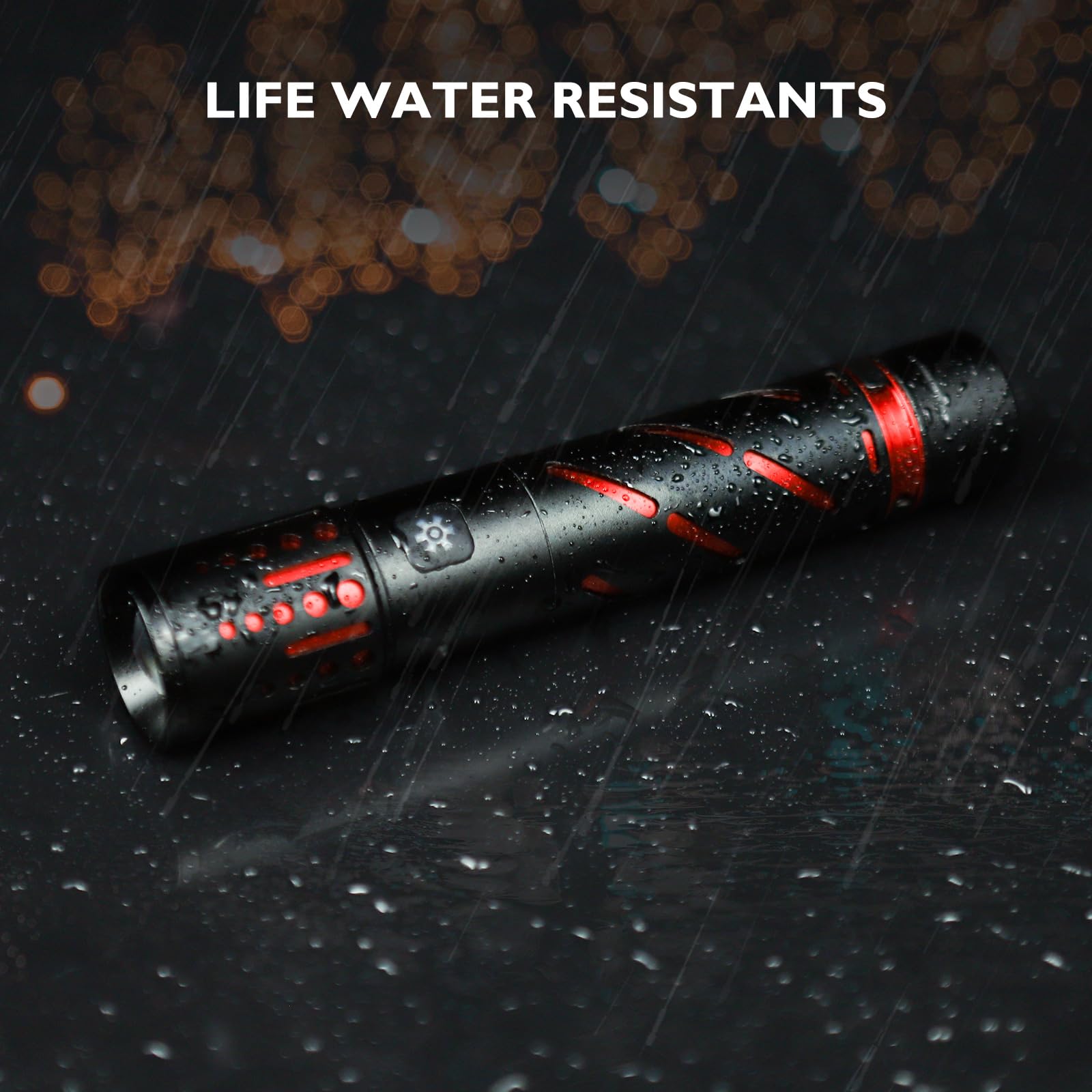 Xlentgen Rechargeable Flashlights High Lumens 20000 Lumens, 2Pack Super Bright Small Tactical Flashlight, Powerful Edc Handheld Flash Lights 3 Modes Zoomable Waterproof For Camping Hiking Emergency (S-2Pack)