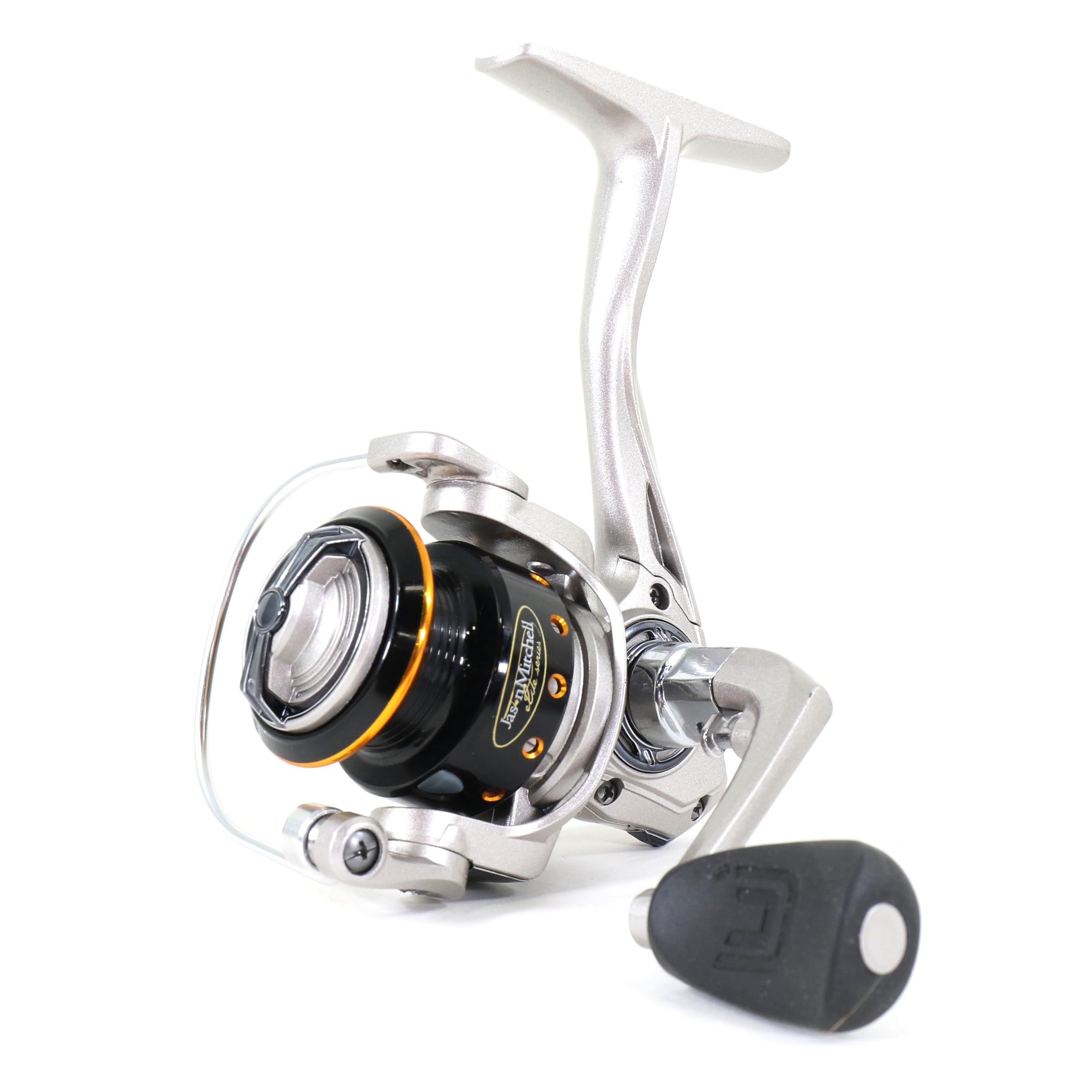 Clam Outdoors Jason Mitchell Ls Ice Fishing Reel – Smooth 5+1 Ball Bearings, Sf Drag System & Extended Reel Foot For Glove-Friendly Cold-Weather Performance