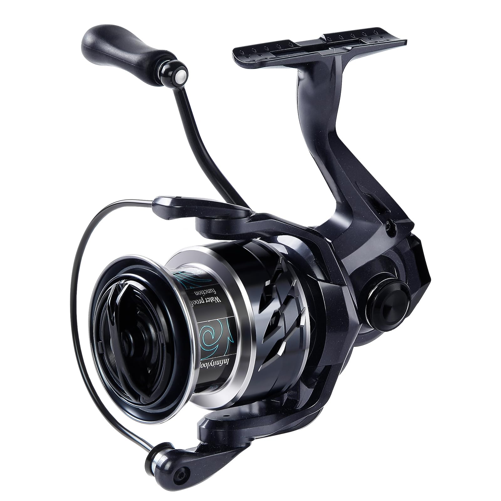 Cabom Nytex Spinning Fishing Reel - Heavy Duty Ipx8 Waterproof, 20Lbs Max Drag, 7075 Aluminum Alloy Gear, 10+1 Bbs Smooth - Saltwater Freshwater Surf Fishing, Size 1000/2000/3000