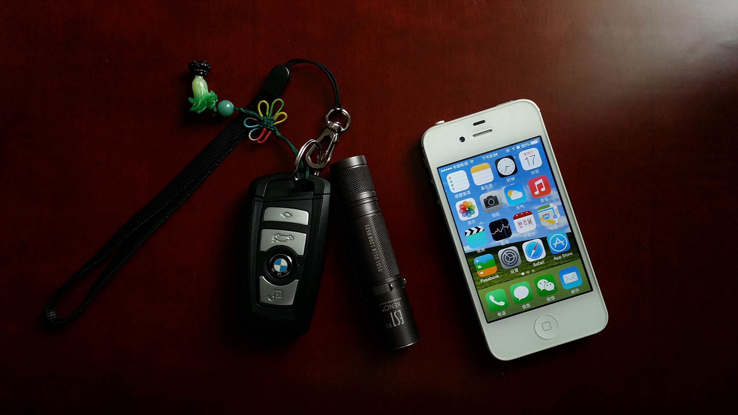 Xeno Waterproof Mini Military Standard Flashlight Es1 With Aa Battery1 - Nw (Neutral White)