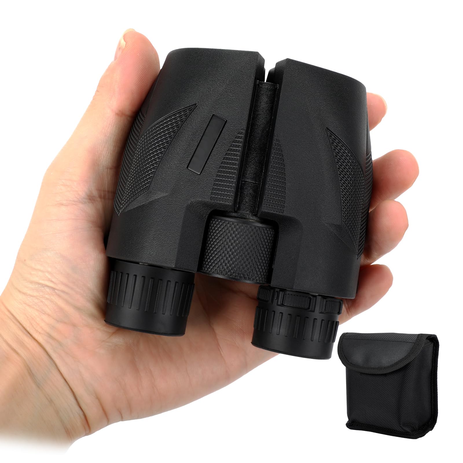 Dicoria Hans 10X25 Compact Binoculars For Adults Kids, Small Binoculars For Cruise, Bird Watching, Travel, Theatre And Concerts