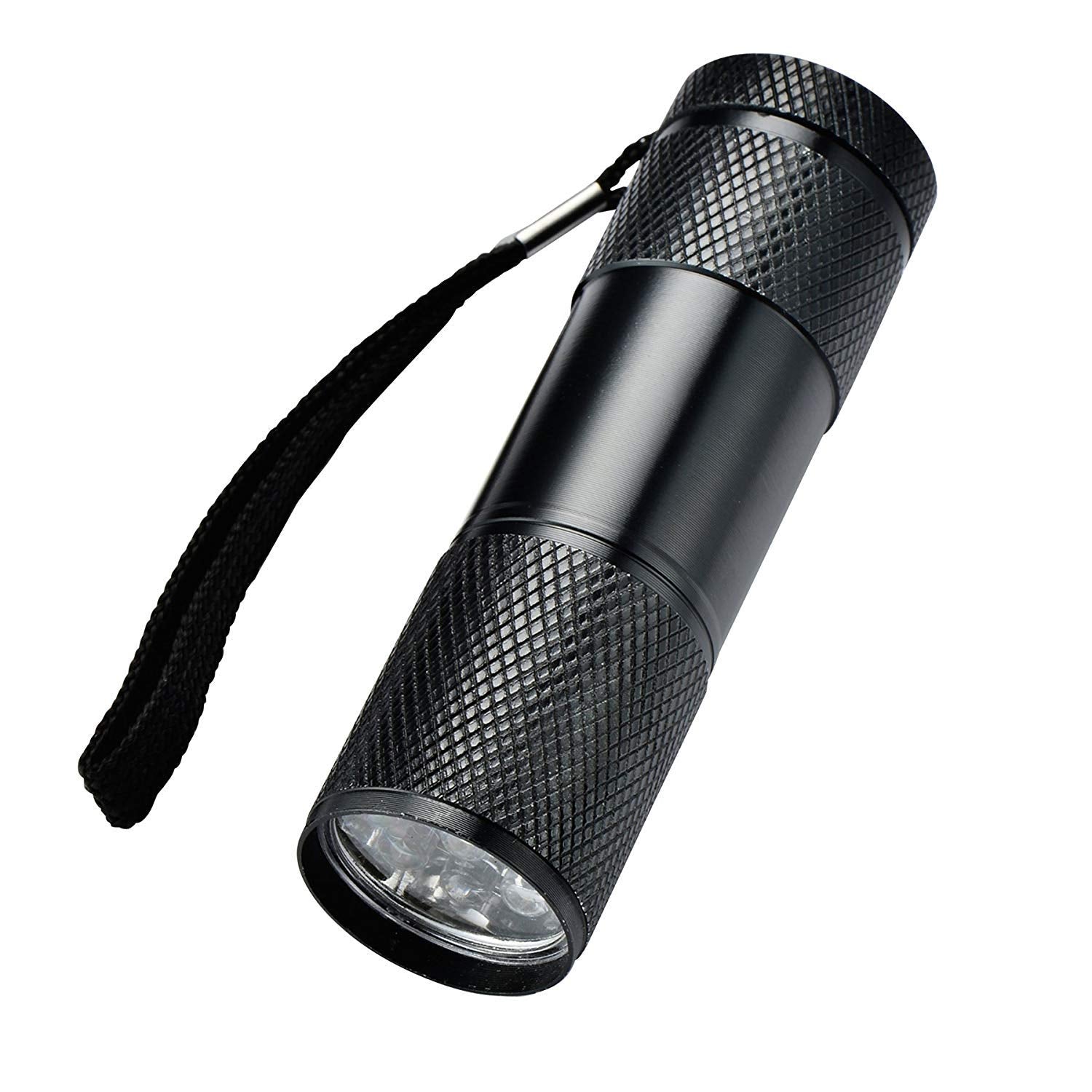 Optimal Shop 6 Pack Uv Blacklight 9 Led Flashlight Torch Light Outdoors Etc-Blue (6 Pack-Blue)