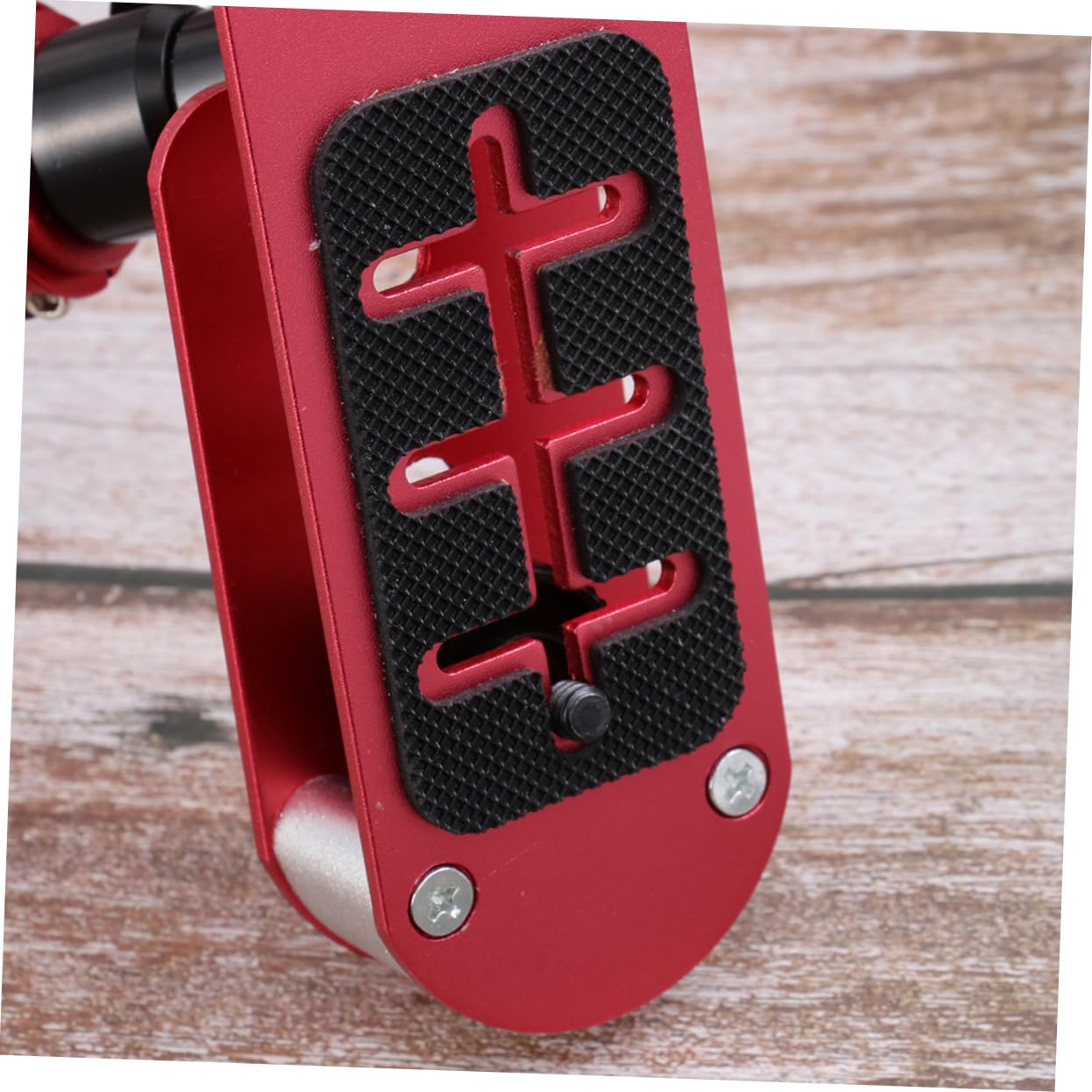 Veemoon Stabilizer For Camera Bow Type Handheld Stabilizer Red For Low Angle Videos Easy To Use