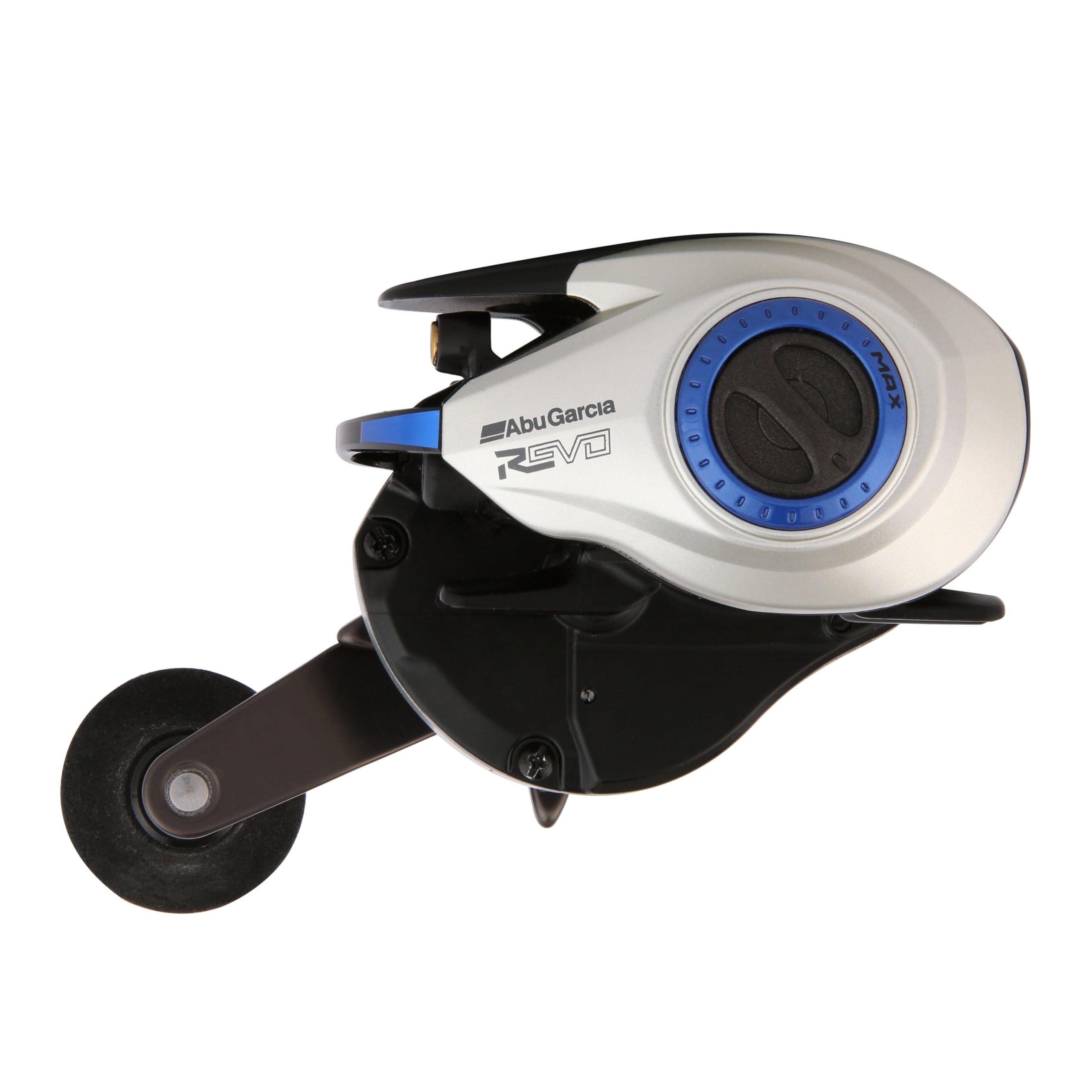 Abu Garcia Revo Inshore Low Profile Baitcast Reel, Reliable All-Water Fishing Reel, Compact A-Symmetric Body With Gullwing Sideplate Design, Durable X2-Craftic Alloy Frame, Max Drag Of 25Lb  11.3Kg