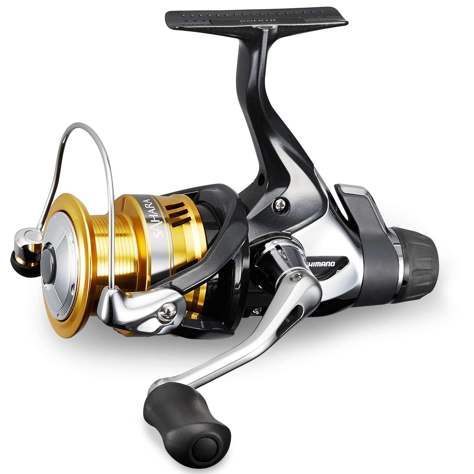 Shimano Sahara Rear Drag Spinning Fishing Reel With Doulbe Handle, Model 2018