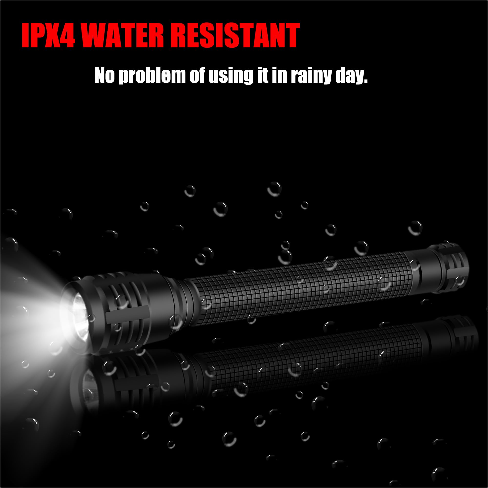 Xysrz Pocket Flashlight 1200 Lumen Single Mode Led Penlight Torch Pen Flash Light For Tight Space Inspection Repair Work, 2 Pack
