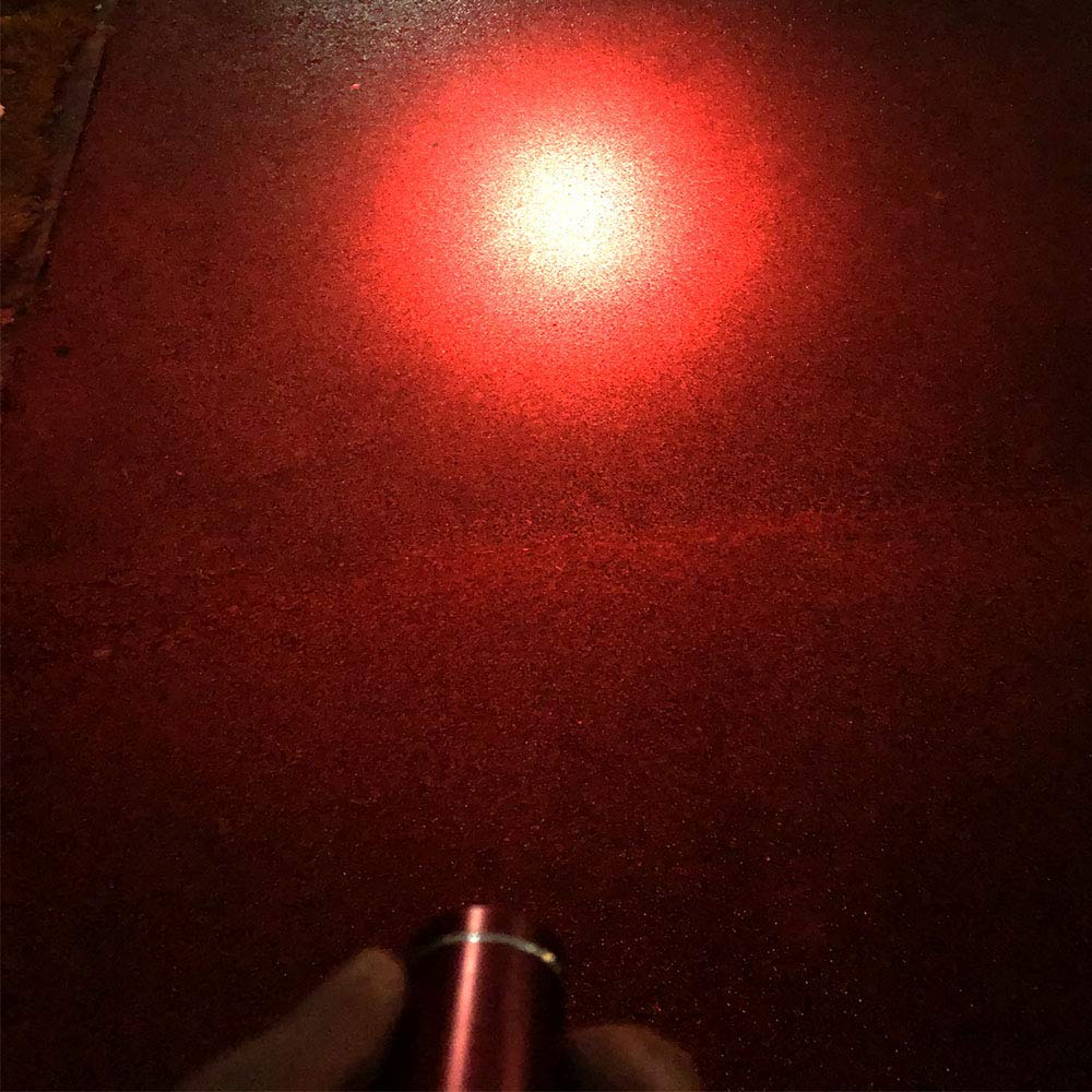 Chase Authentic Kunhe 6 Pack Red Light Mini Led Flashlight Small Flashlights Flash Light For Astronomy Aviation Night Animal Observation