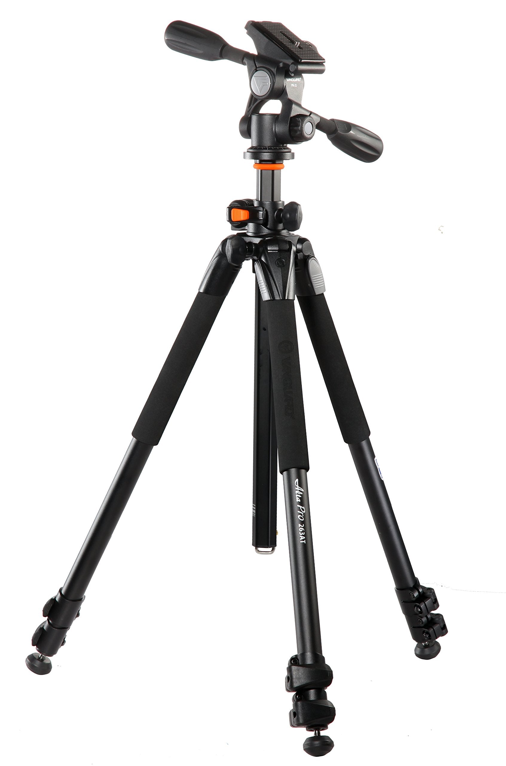 Vanguard Alta Pro 263Ap Aluminum Tripod With Ph-32 Panhead For Sony, Nikon, Canon Dslr Cameras Black