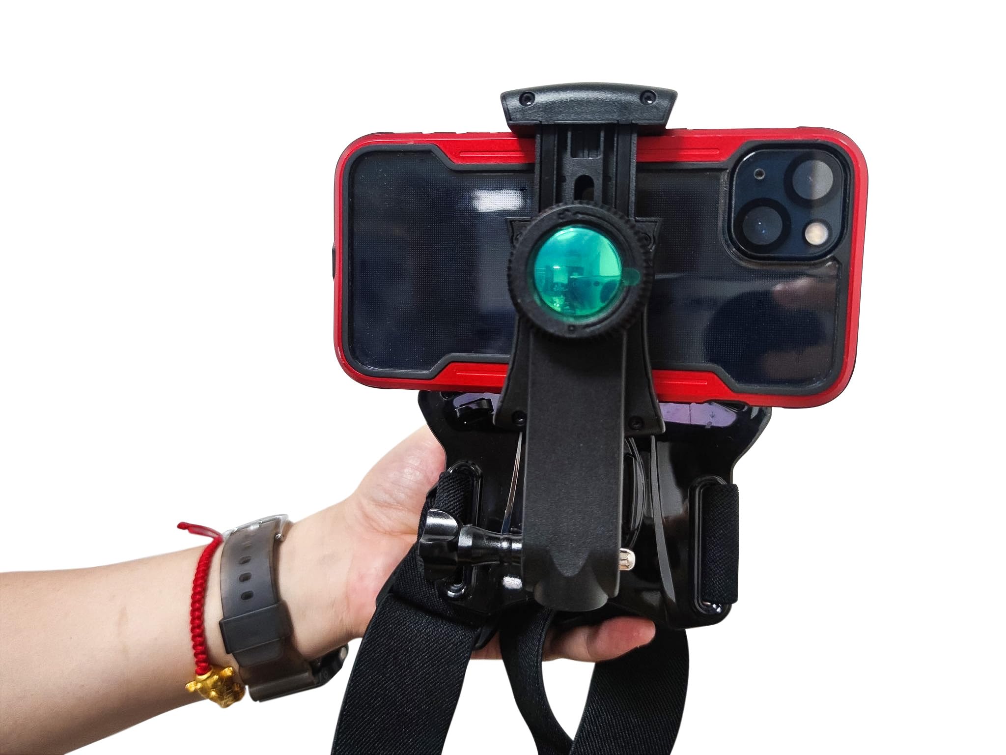 Pixlplay Smartphone Chest Mount Universal Holder Compatible With Iphone And Samsung Phone Mount For Filming Or Photos (360 Rotate)