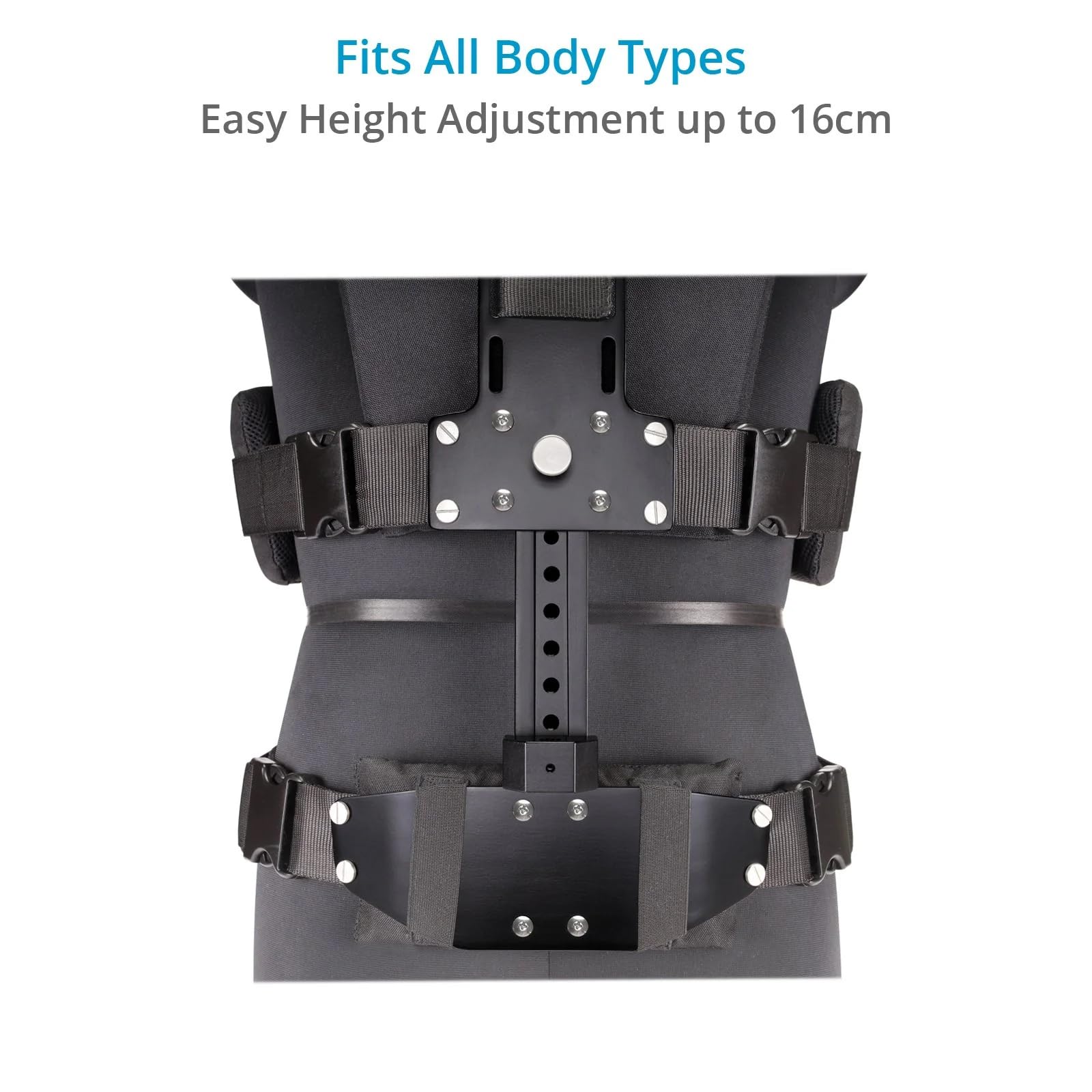 Flycam Comfort Stabilizing Arm & Vest For 5000/3000/Dslr Nano Handheld Camera Video Steadycam Stabilizer Up To 5Kg  Stabilization Body Mount System For Camcorders Stabilization (Cmft-Av)