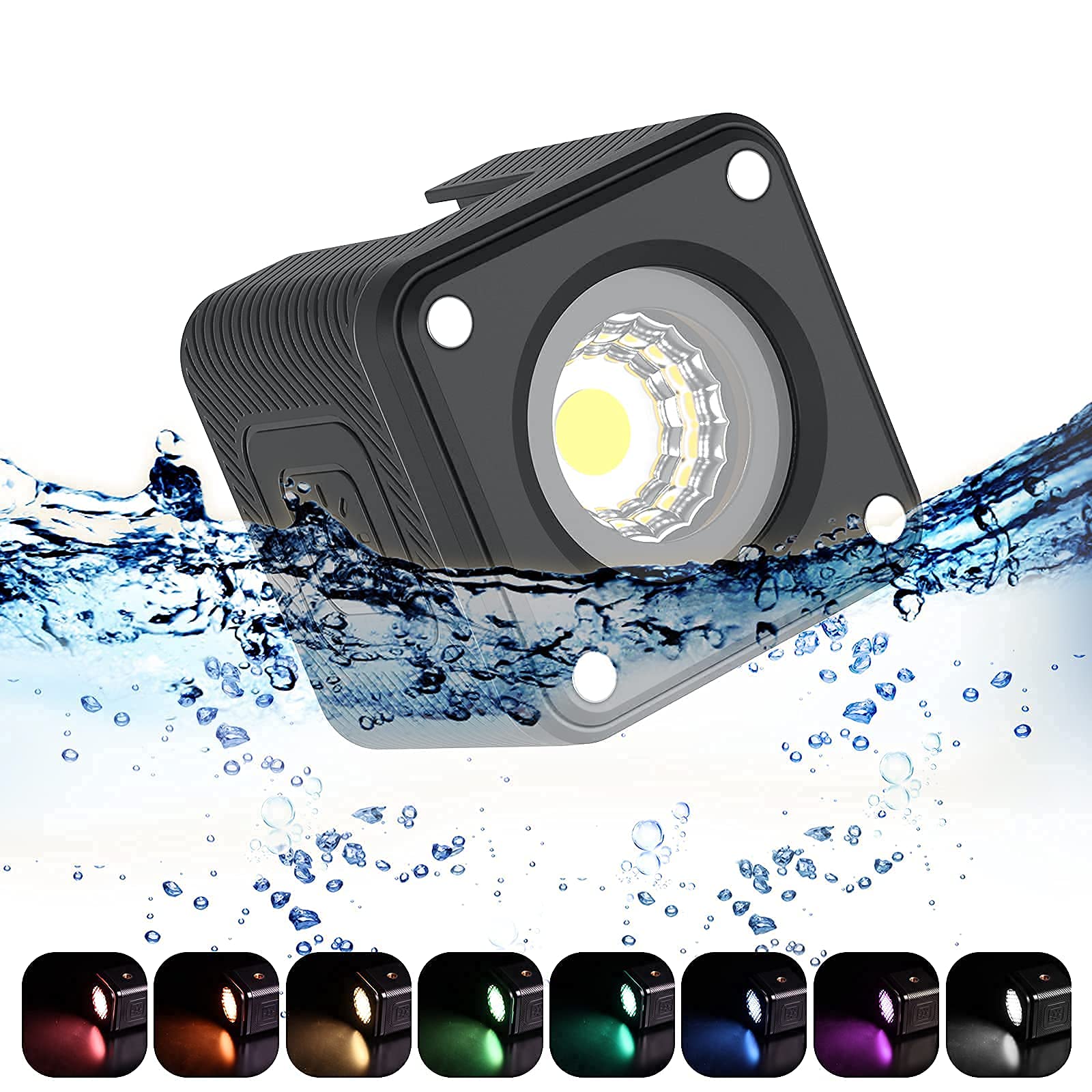 Ulanzi Camera Tripod Flexible + Cute Lite Waterproof Light