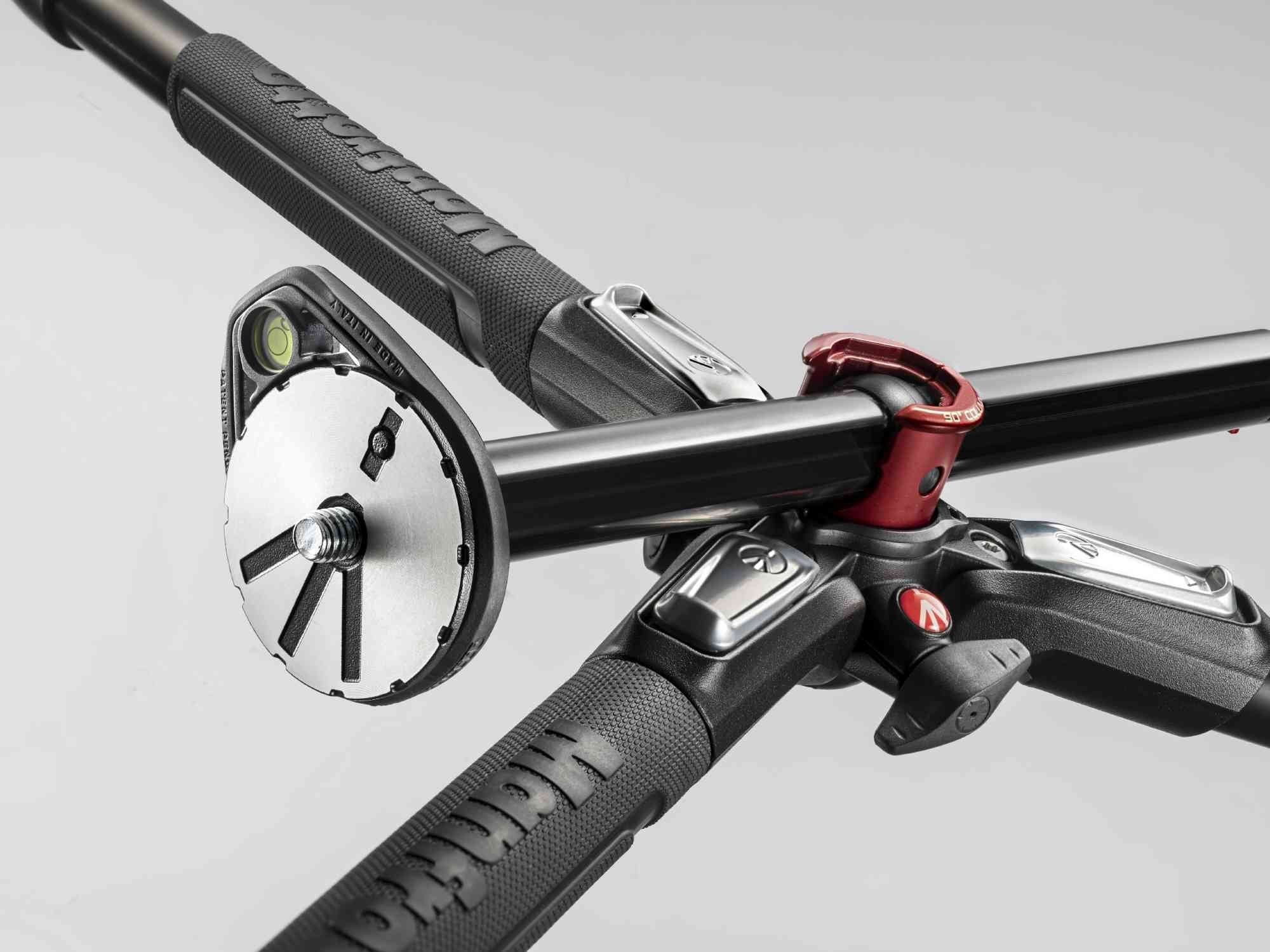 Manfrotto 190 Kit Alu 4-Section Tripod + 3Way Head Mk190Xpro4-3W, Mk190Xpro4-3W (3Way Head Mk190Xpro4-3W)