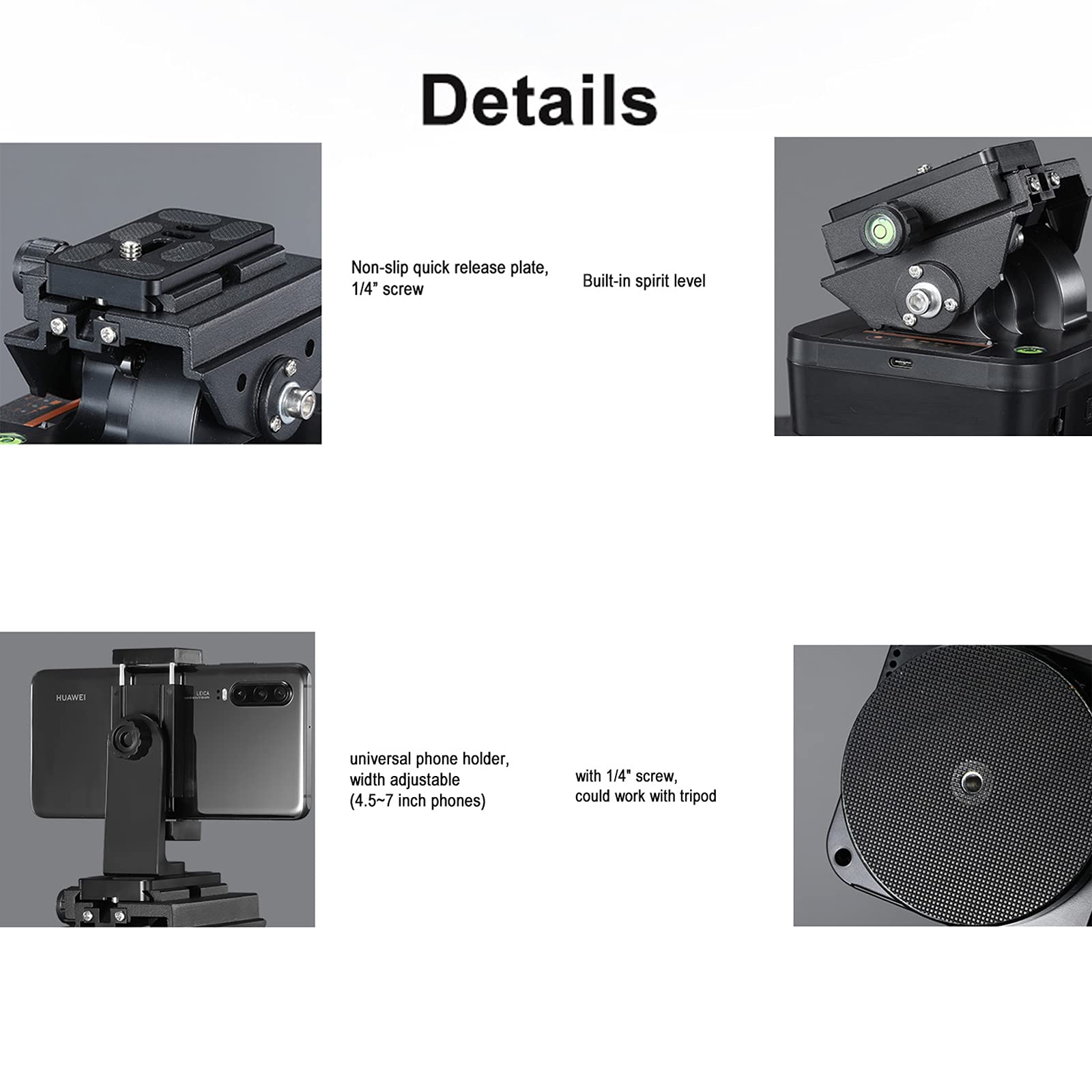Ztfon Automatic Motorized Video Tripod Smarphone