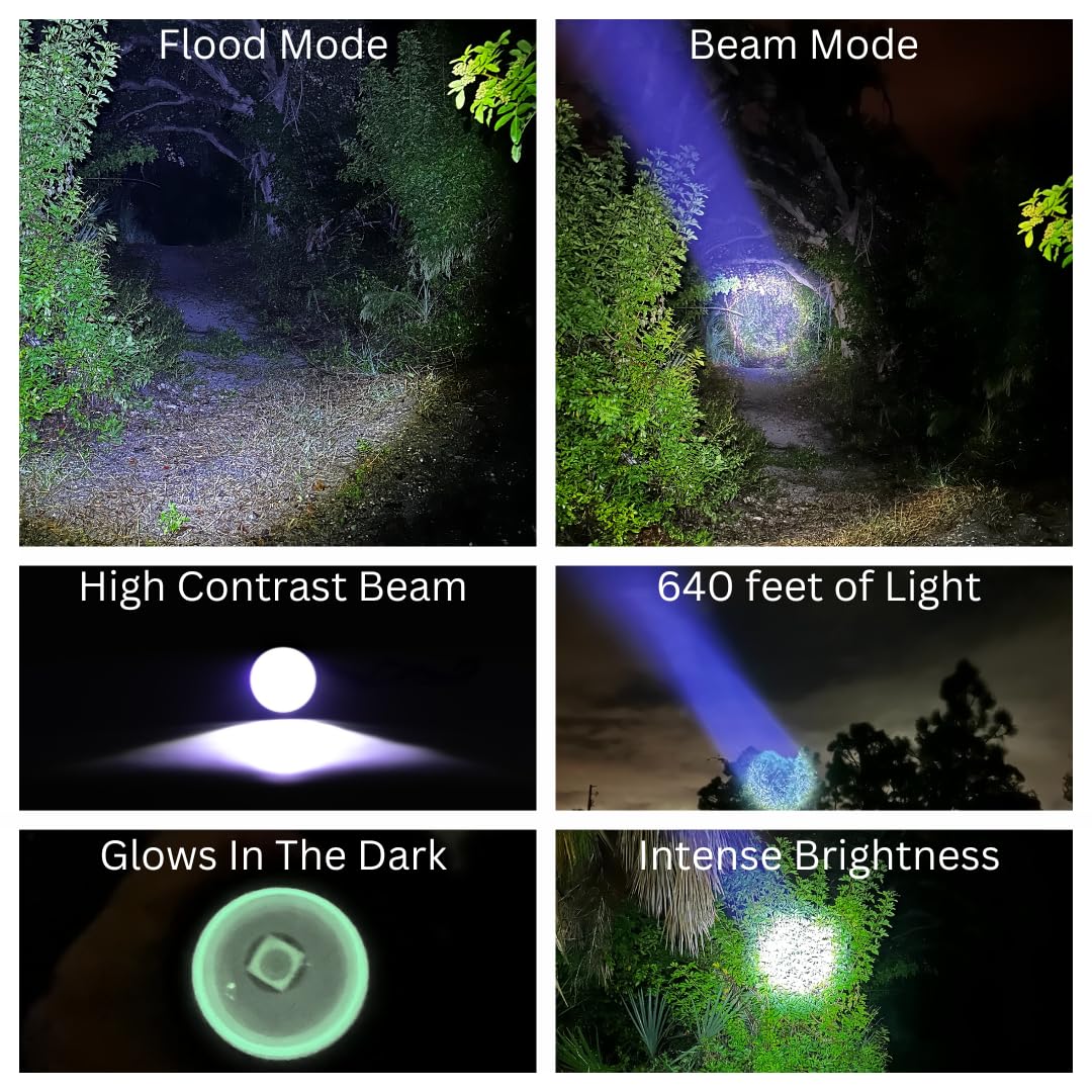 B Bright Light Bright Light Bw1 Led Flashlight – Aa Battery-Powered, High Lumens, Ip67 Waterproof Ideal For Emergency Camping Use