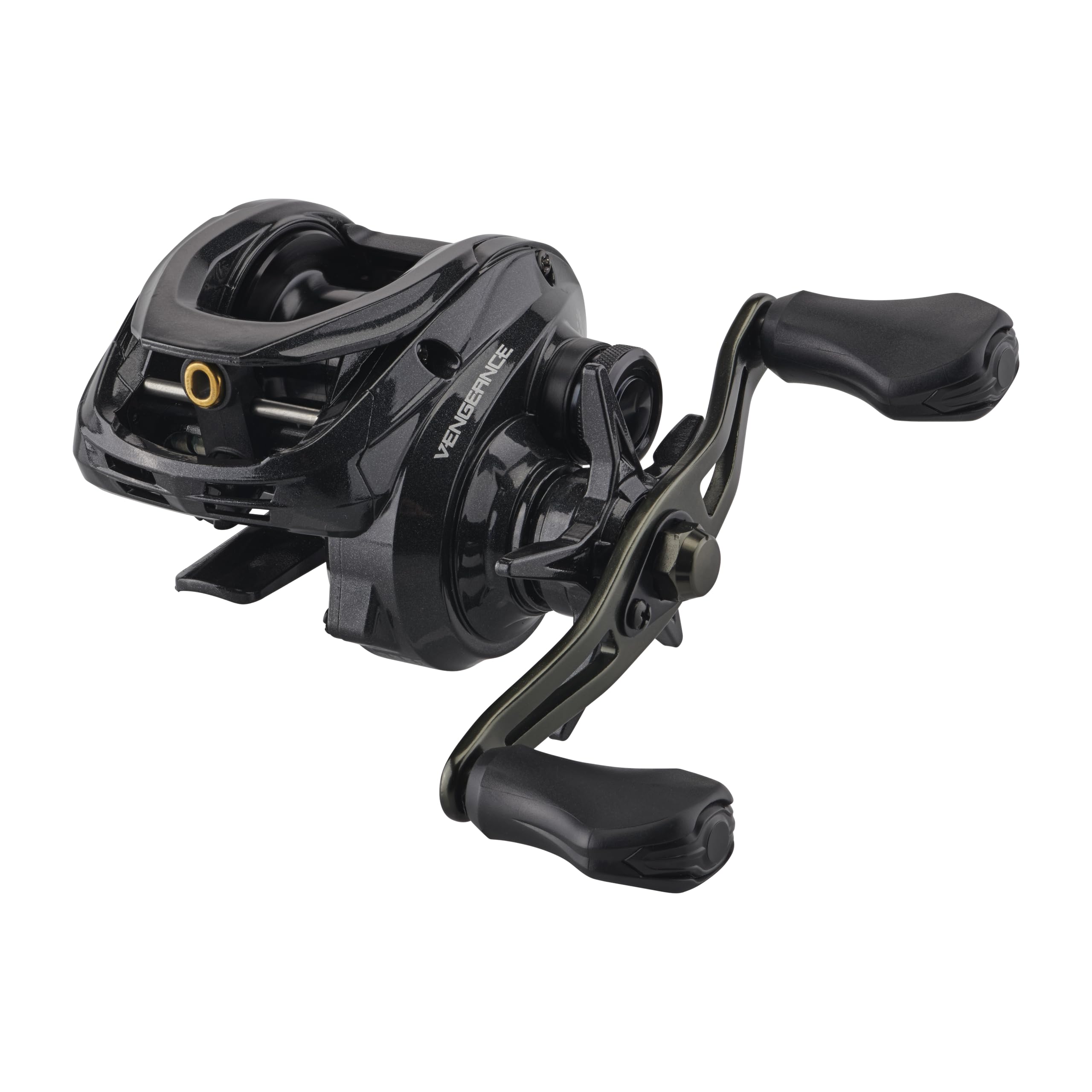 Abu Garcia Vengeance Low Profile Baitcast Reel, Reliable Freshwater Fishing Reel, Lightweight Graphite Frame And Sideplates, Magtrax Braking System, Power Disk Drag System