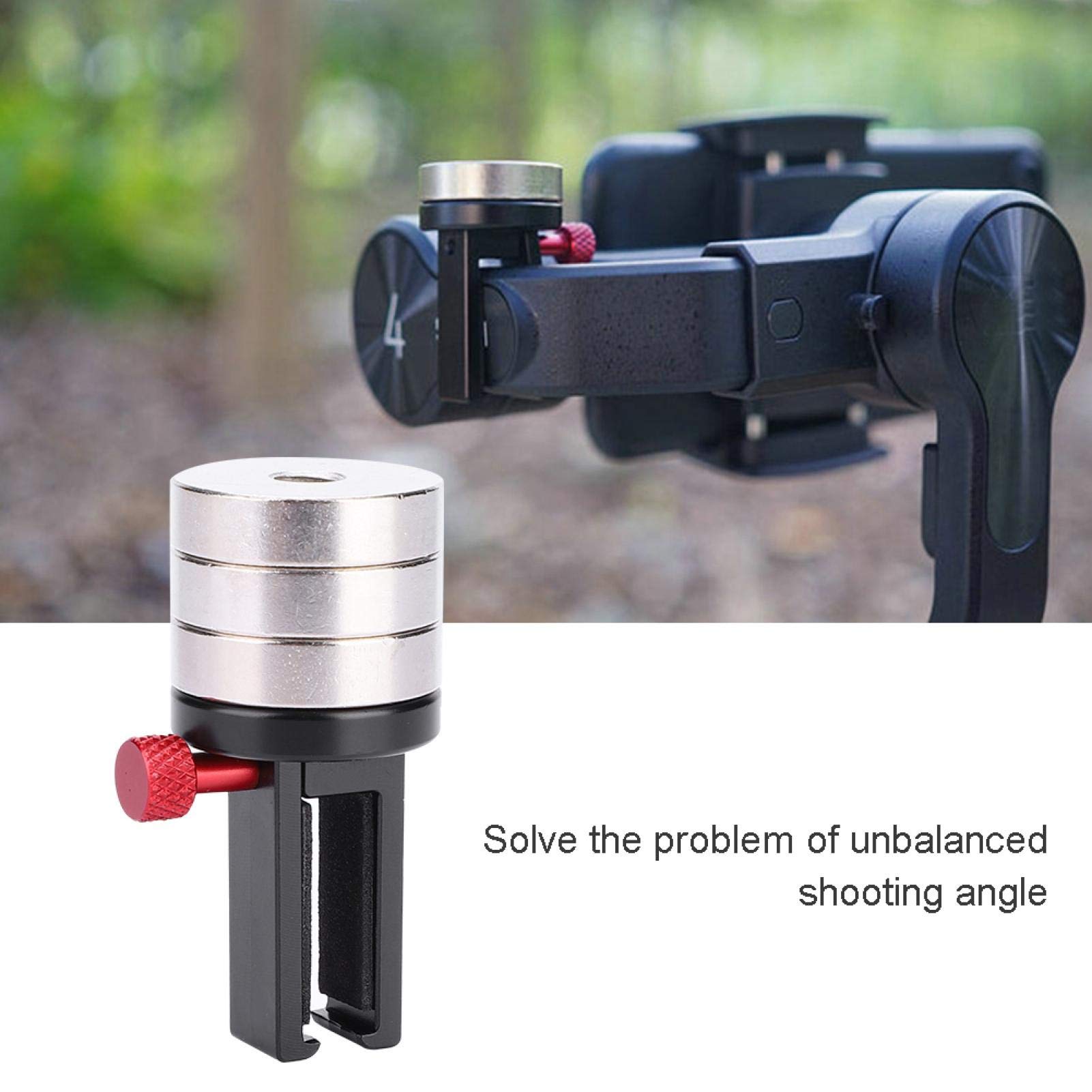 Socobeta Gimbal Leveling Counter Smooth Stabilizer Portable Counterweight Mounting Clamp For Smooth Q3/4