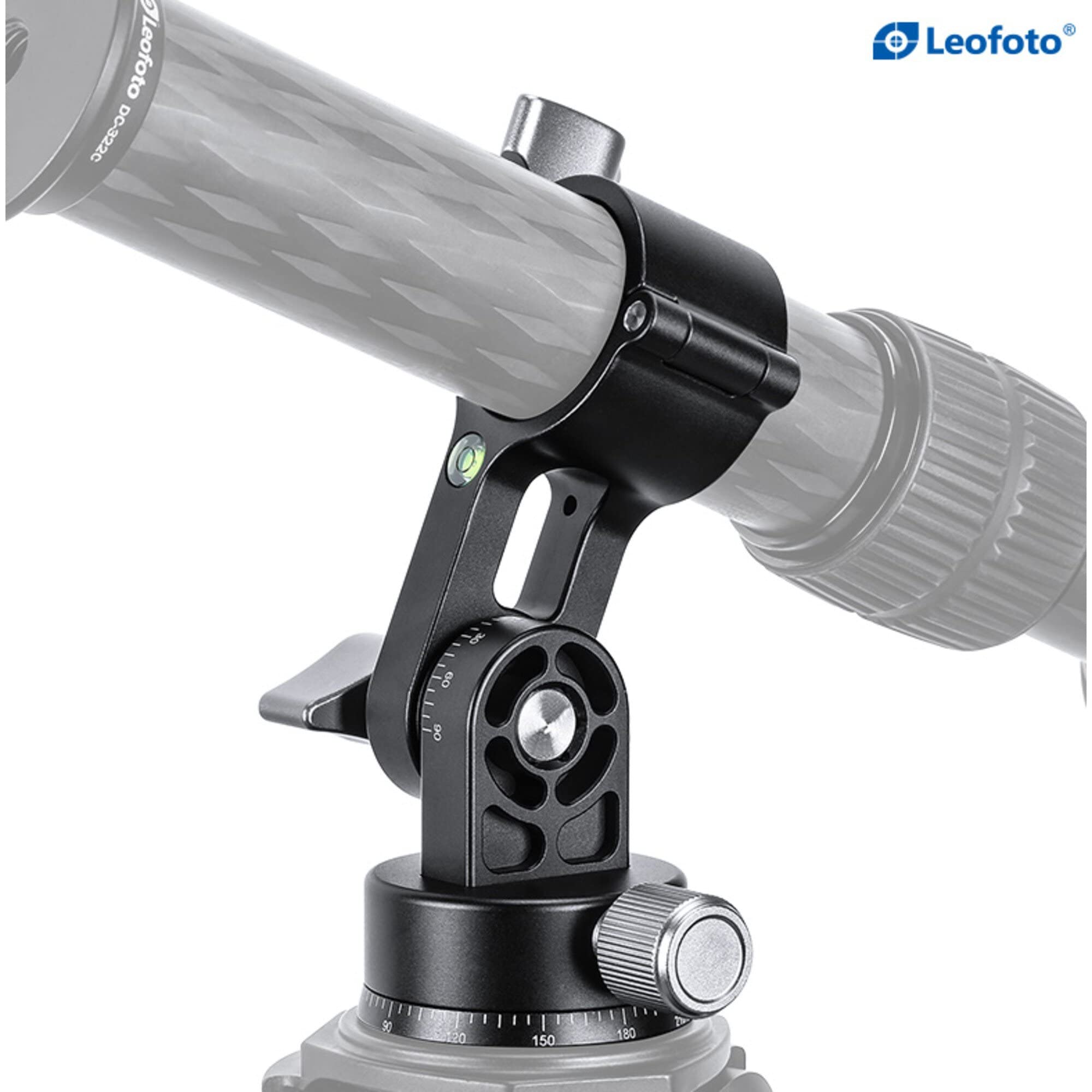 Leofoto Hs-28 Tilt Adapter/Convertor With Panning Base For 28Mm Tripod Center Column