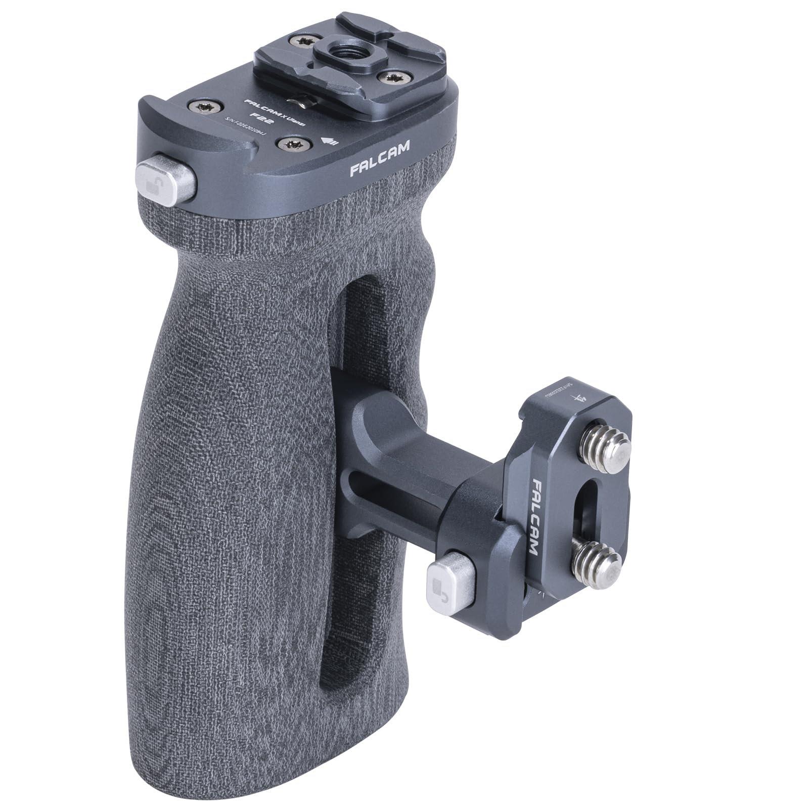 Falcam F22 Side Hand Grip Kit For Camera Cages,Universal Ergonomic Side Handgrip With Plate Up/Down Adjustable-2549