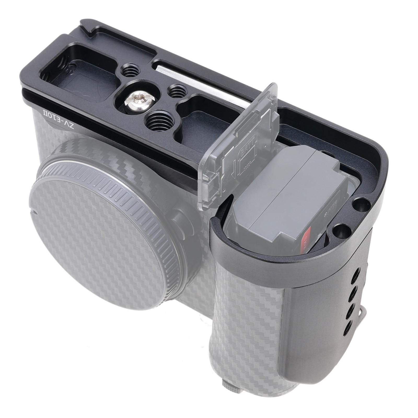 Rumds Handgrip Cage Handle Arm Bracket Stabilizer Hot Shoe For Zv-E10Ii Camera Video Microphones Tripod Accessories