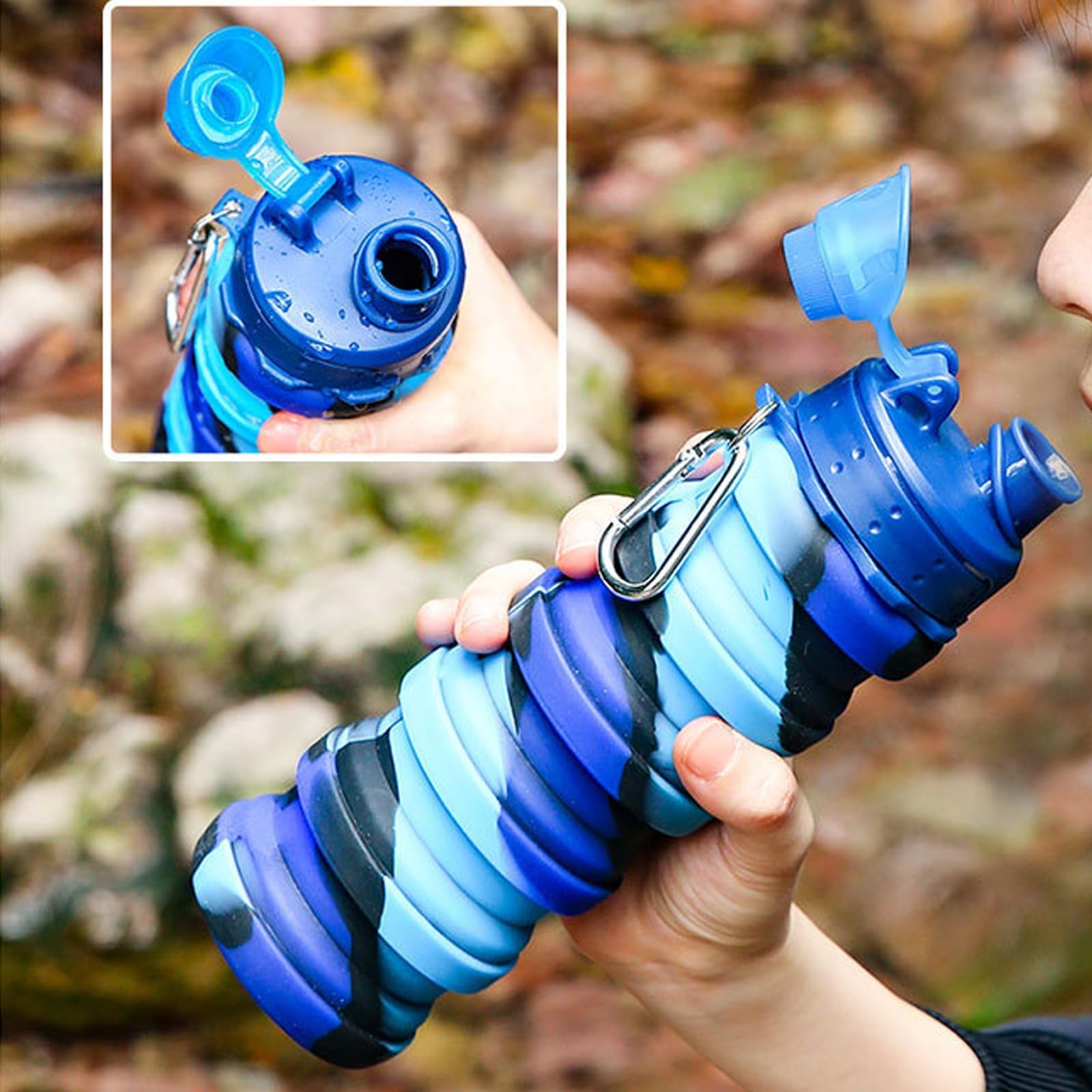 Collapsible Water Bottles Travel Water Bottle Sports Portable Sport Water Bottle Reusable