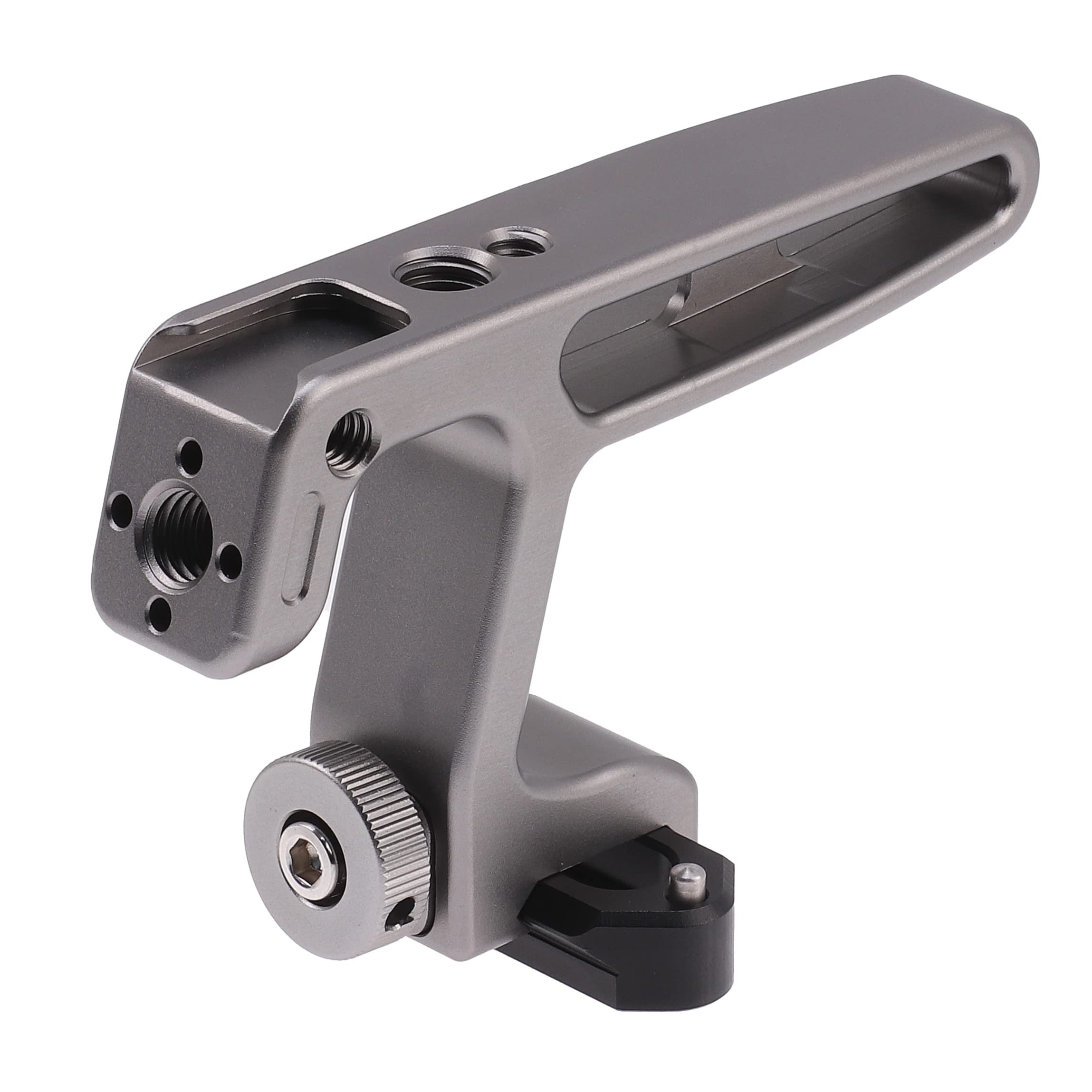 Fotga 4.2Inch Top Handle Stabilizer With Nato Rail Clamp For Canon Nikon Sony Dslr Mirrorless Camera Cage Vlogging Shooting (Top Handle + Nato Rail)